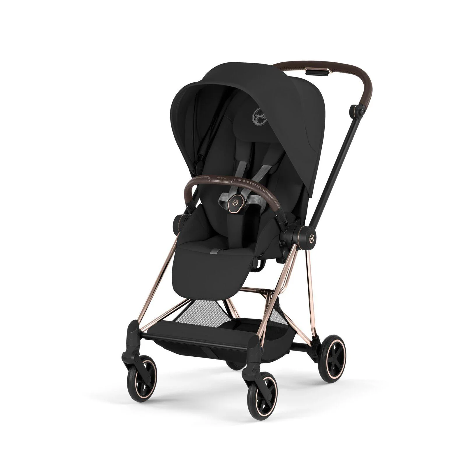 Коляска 2 в 1 Cybex Mios Rosegold Sepia Black 2026 foto
