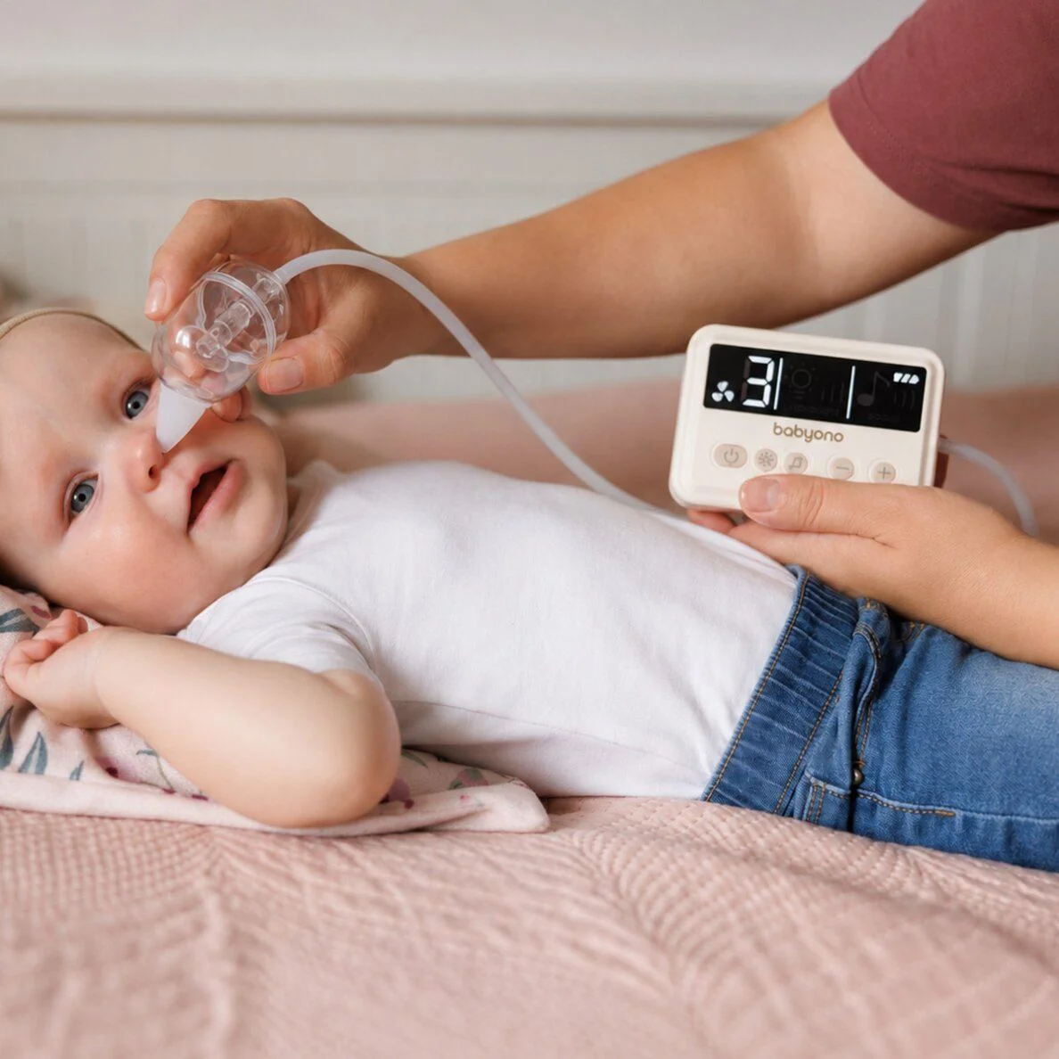 Aspirator nazal electric BabyOno Soffio foto