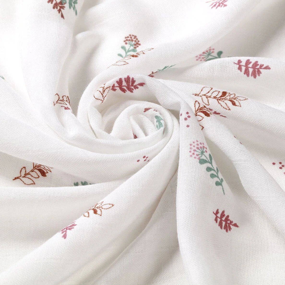 Супермягкие муслиновые пелёнки BabyOno Rose, 3 шт. foto