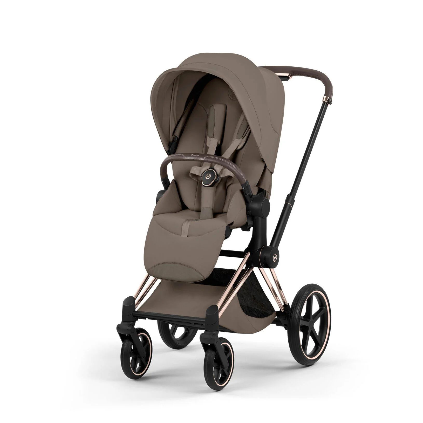 Set textil pentru carucior Cybex Priam Style Coconut Brown 2026 foto