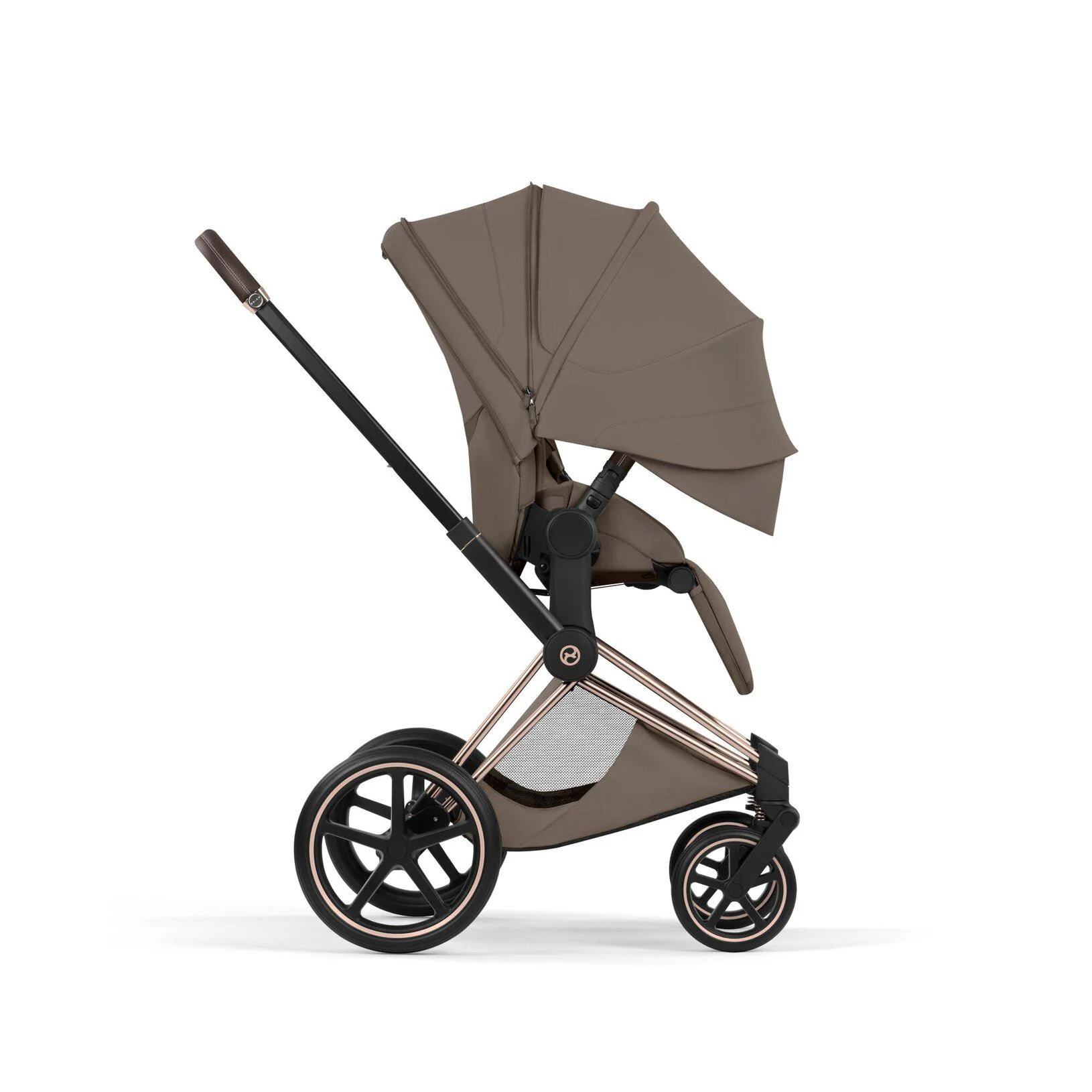 Set textil pentru carucior Cybex Priam Style Coconut Brown 2026 foto