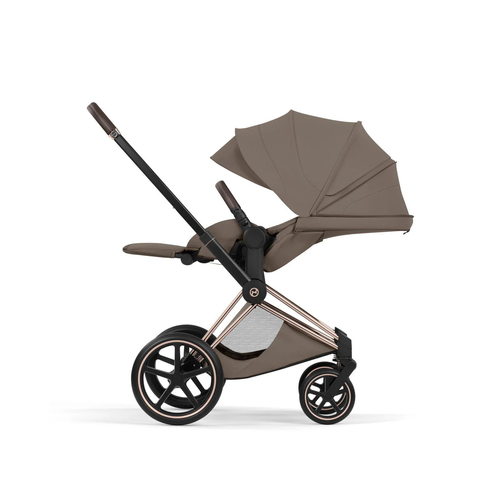 Set textil pentru carucior Cybex Priam Style Coconut Brown 2026 foto