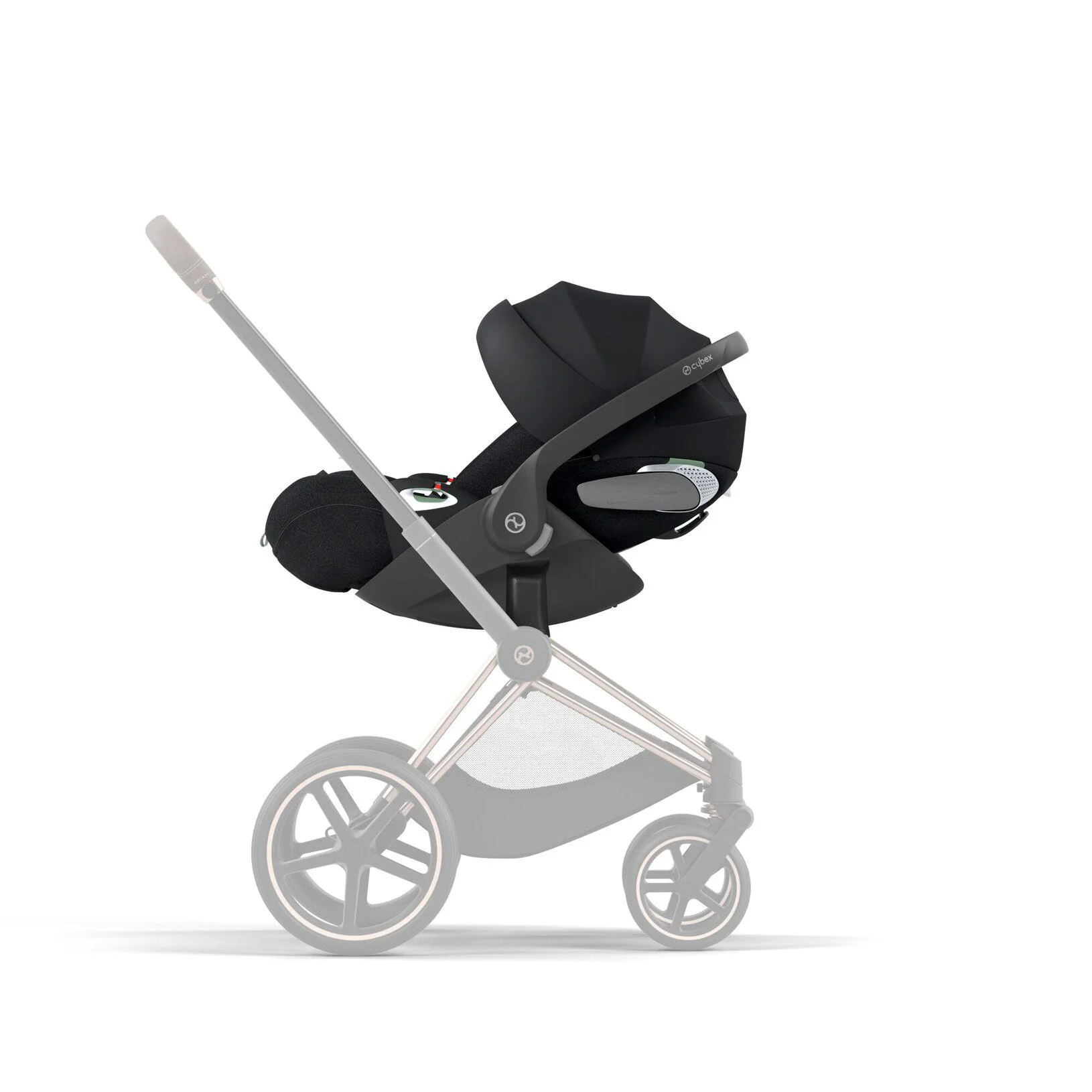 Scoica auto Cybex Cloud T i-Size Plus Sepia Black 2026, 45-87 cm foto