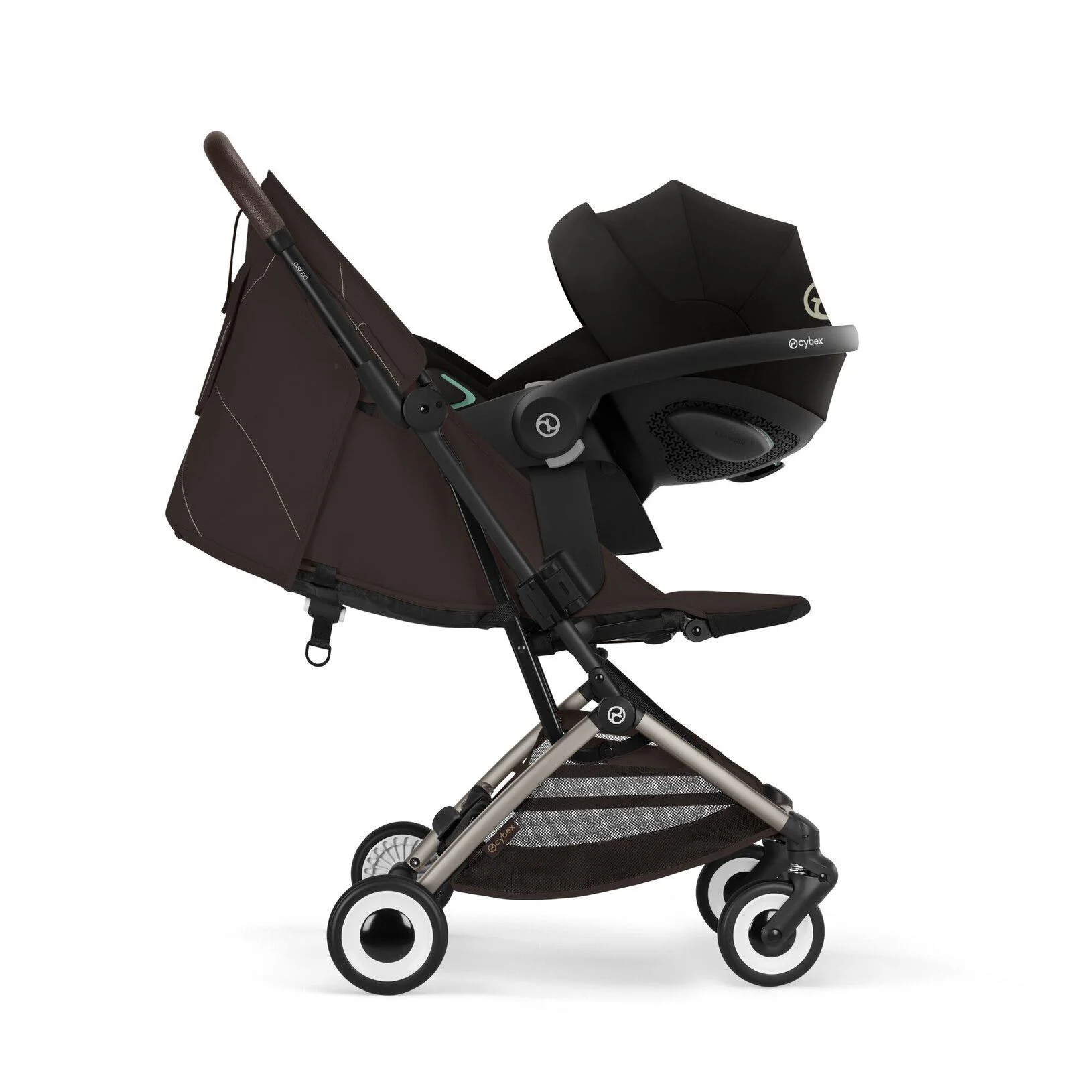 Коляска Cybex Orfeo TPE Chocolate Brown 2026 foto