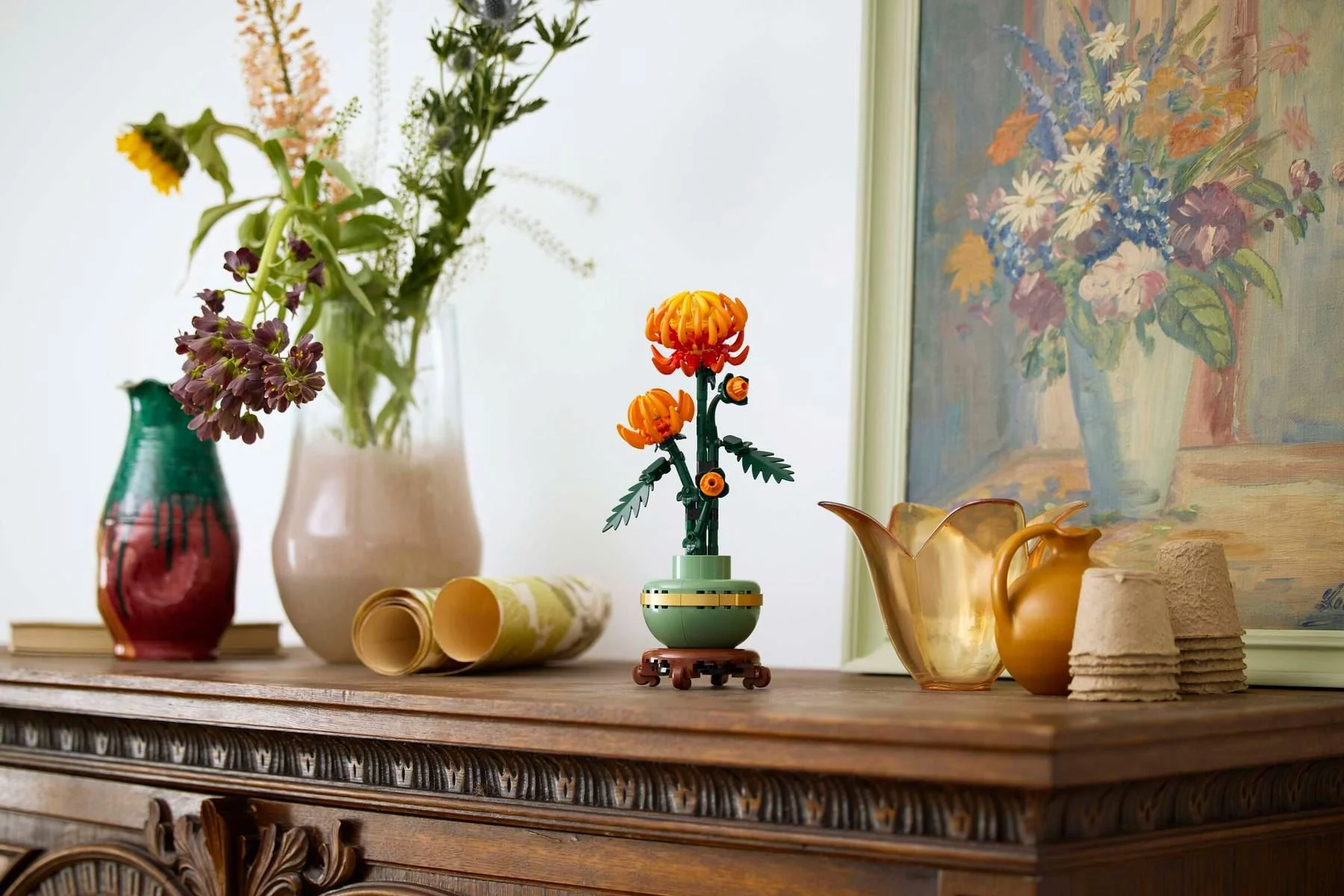 LEGO Botanicals - Хризантема foto