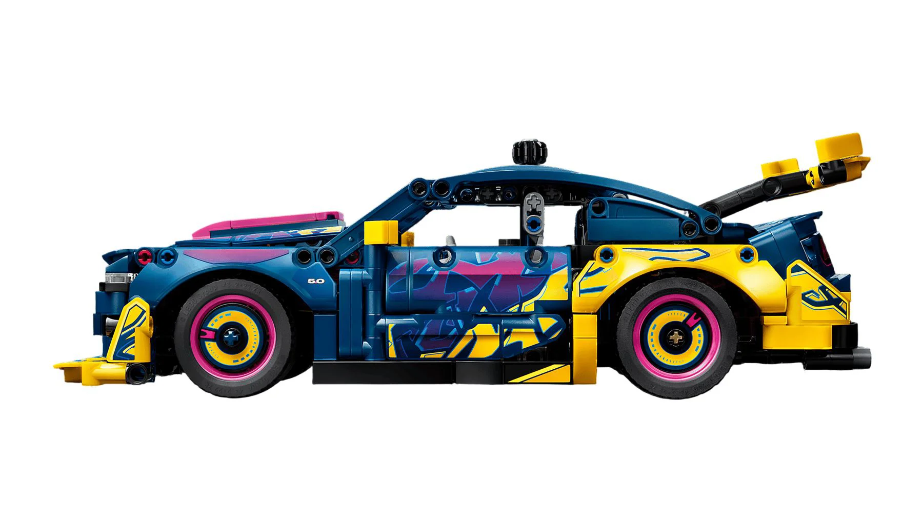 LEGO Technic - Custom Garage Ford Mustang GT foto