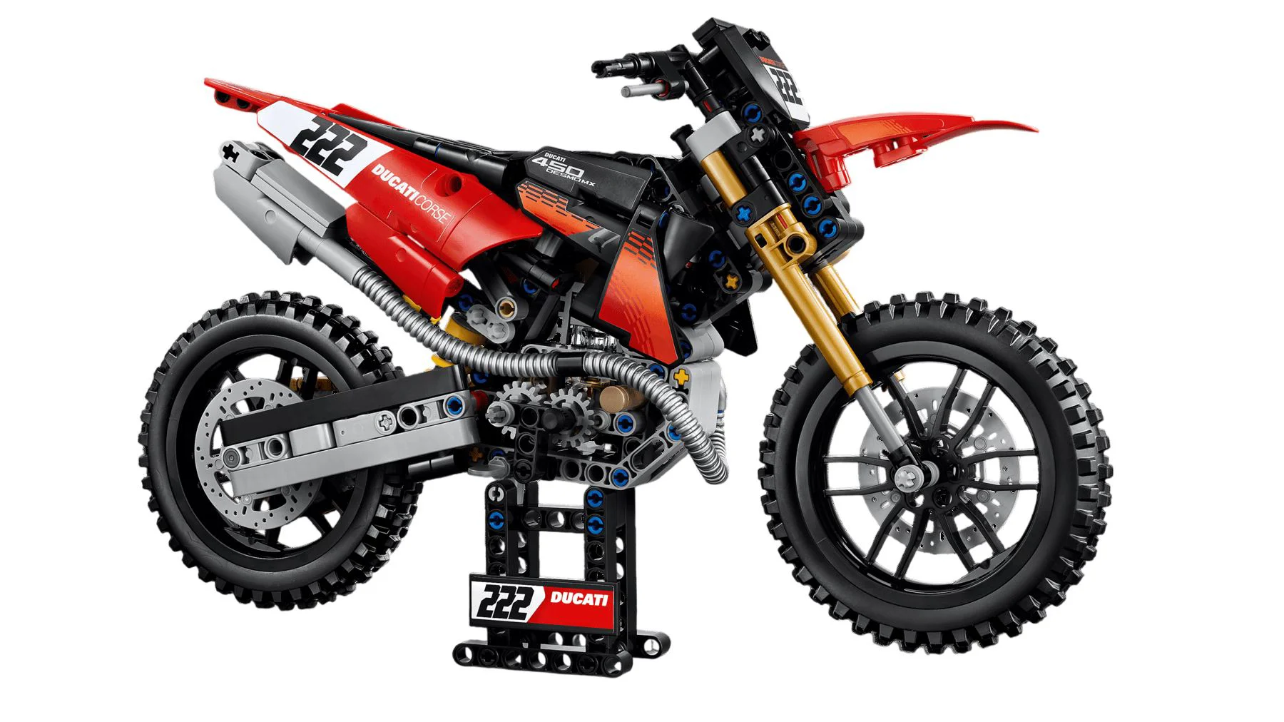 LEGO Technic - Ducati Desmo450 MX Factory Motorcycle foto