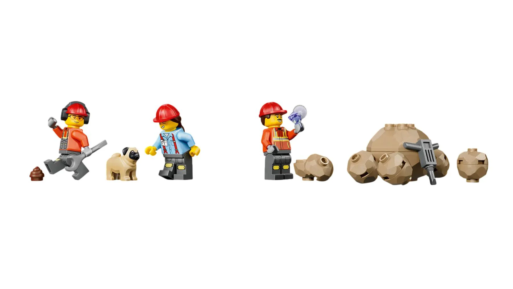 LEGO City - Самосвал и фронтальный погрузчик foto