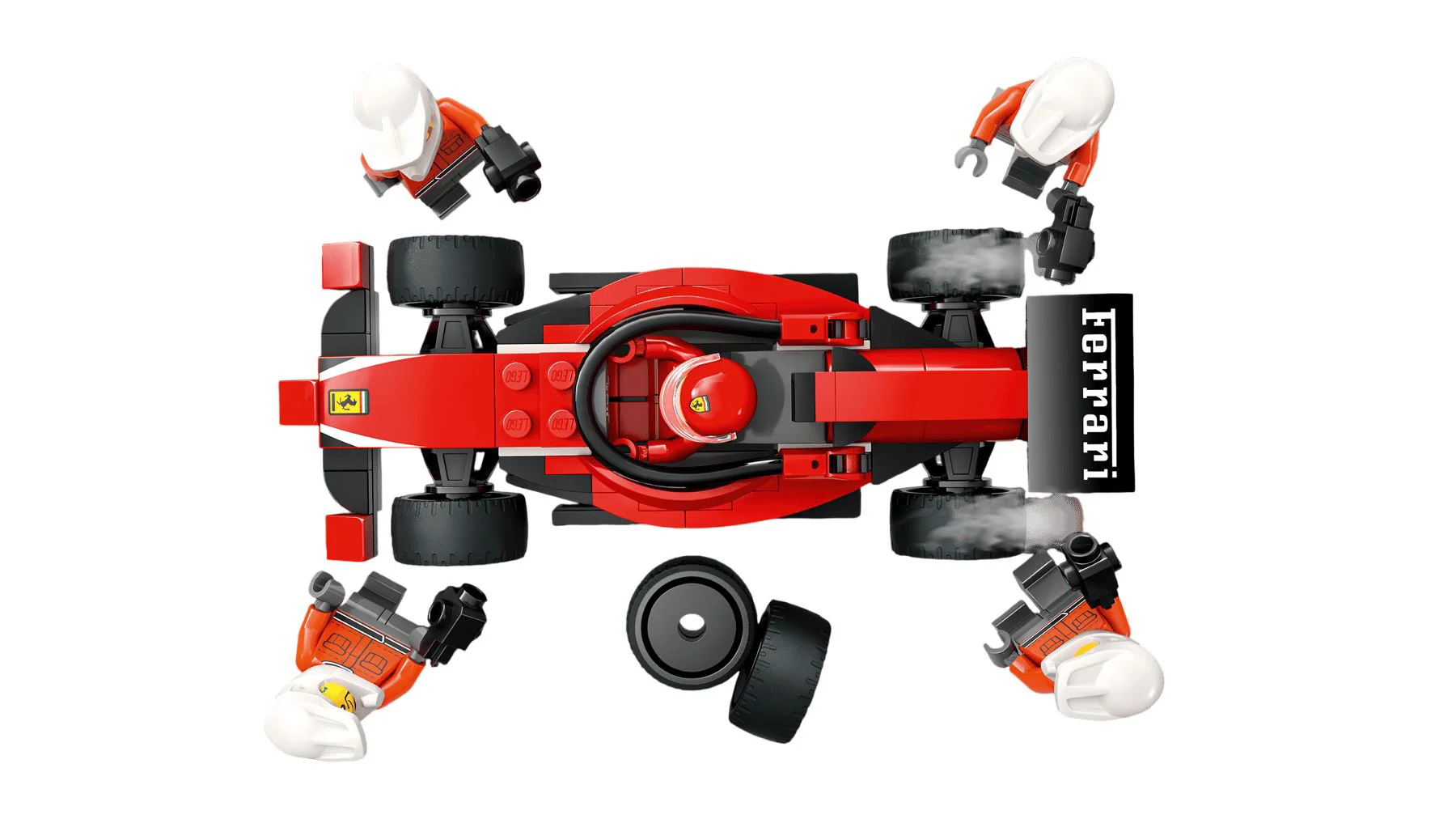 LEGO City - Пит-стоп F1 с командой и автомобилем Ferrari foto