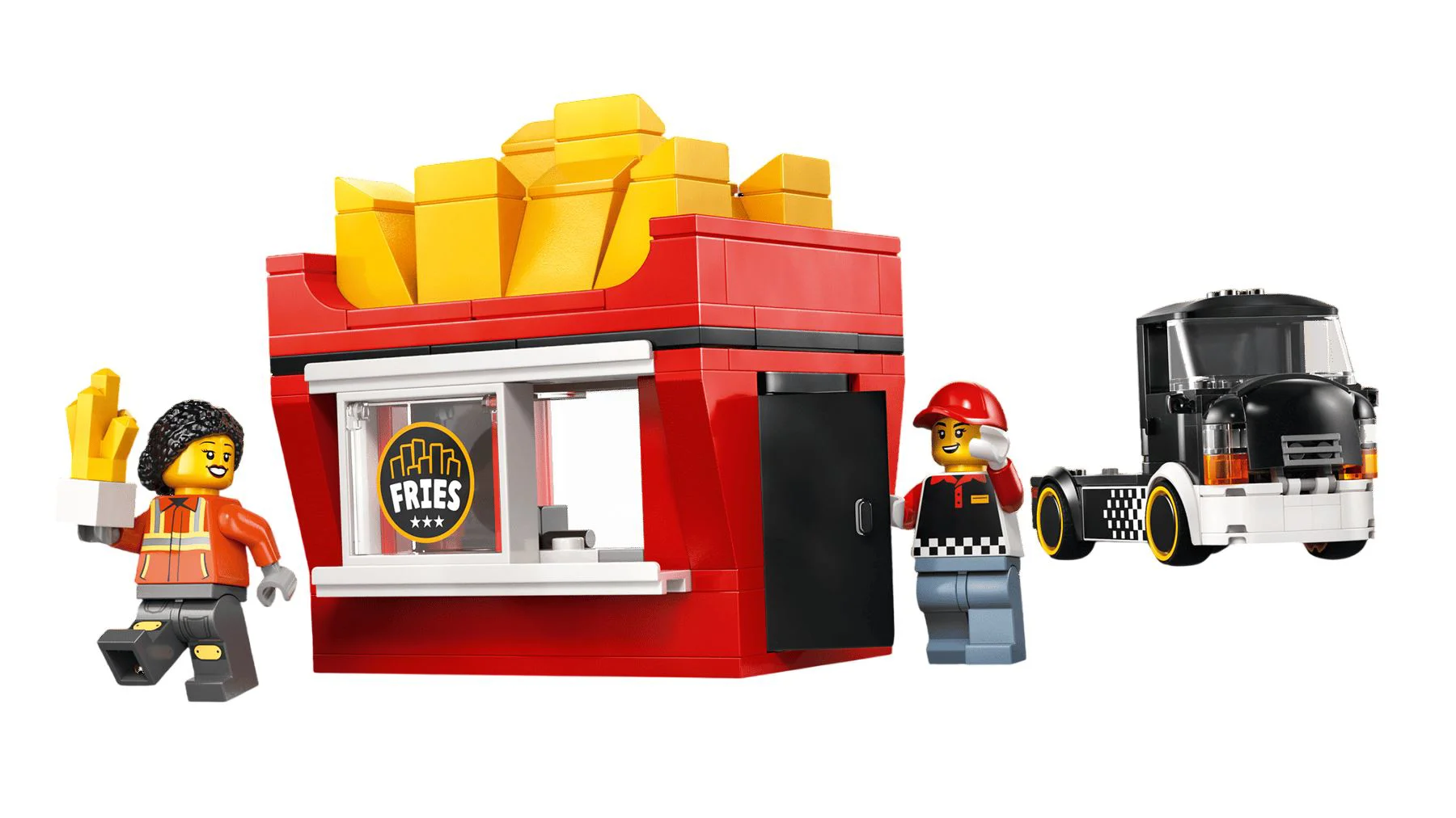 LEGO City - Фургон с картофелем фри foto