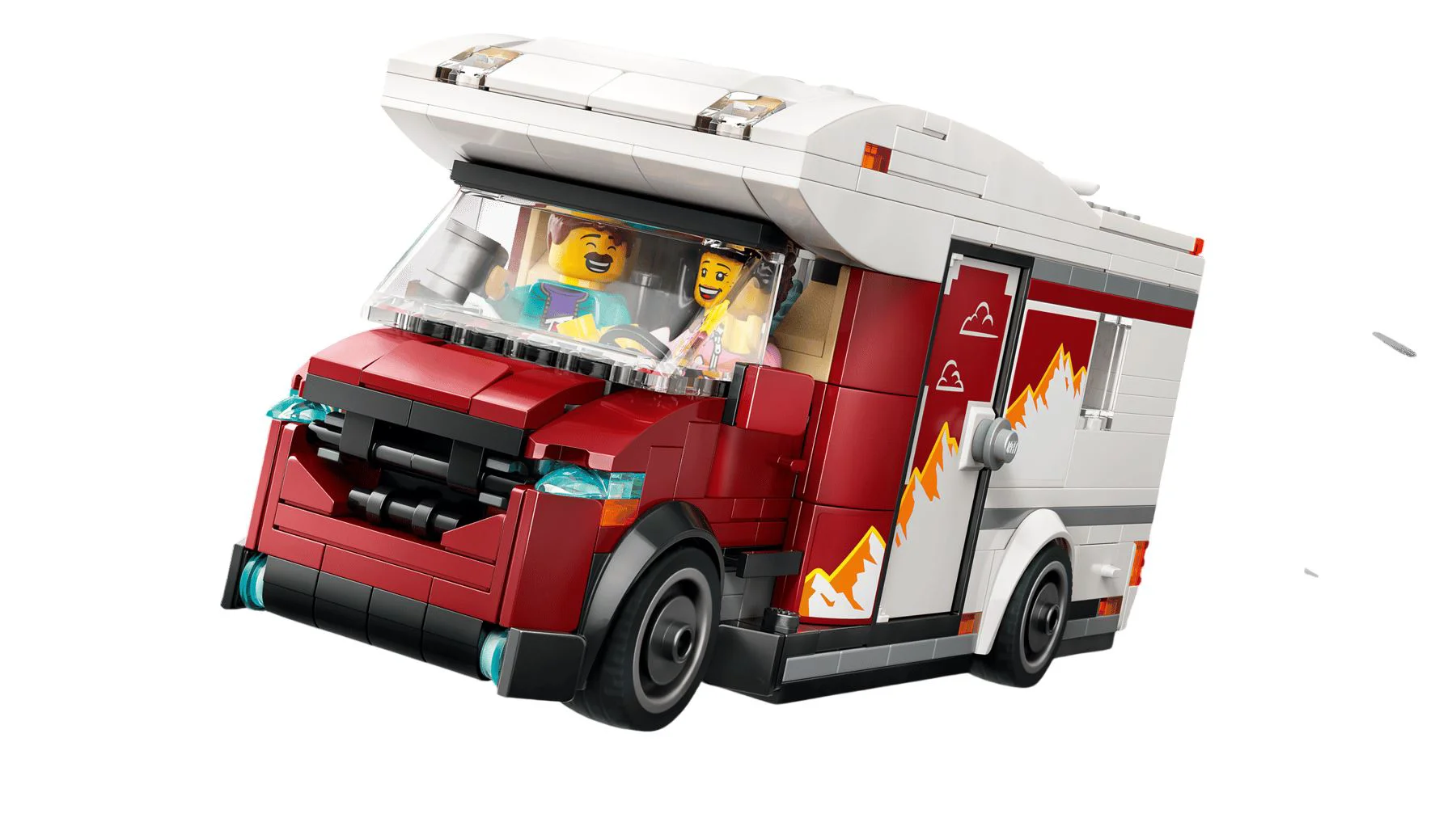 LEGO City - Дом на колёсах для семейных приключений foto