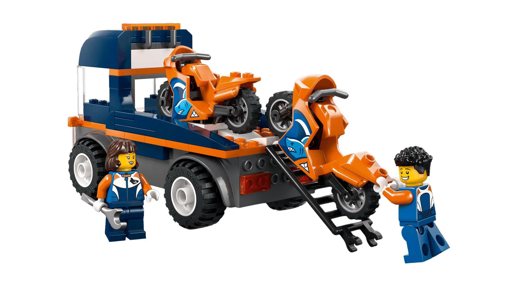 LEGO City - Транспортер для мотоциклов foto