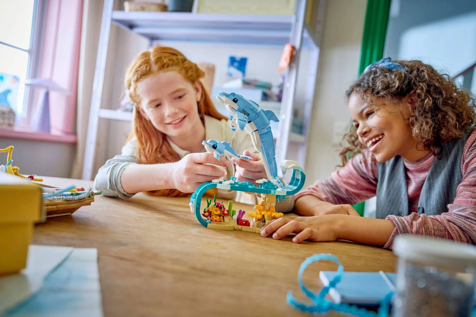 LEGO Creator - Animale Marine: Delfini foto