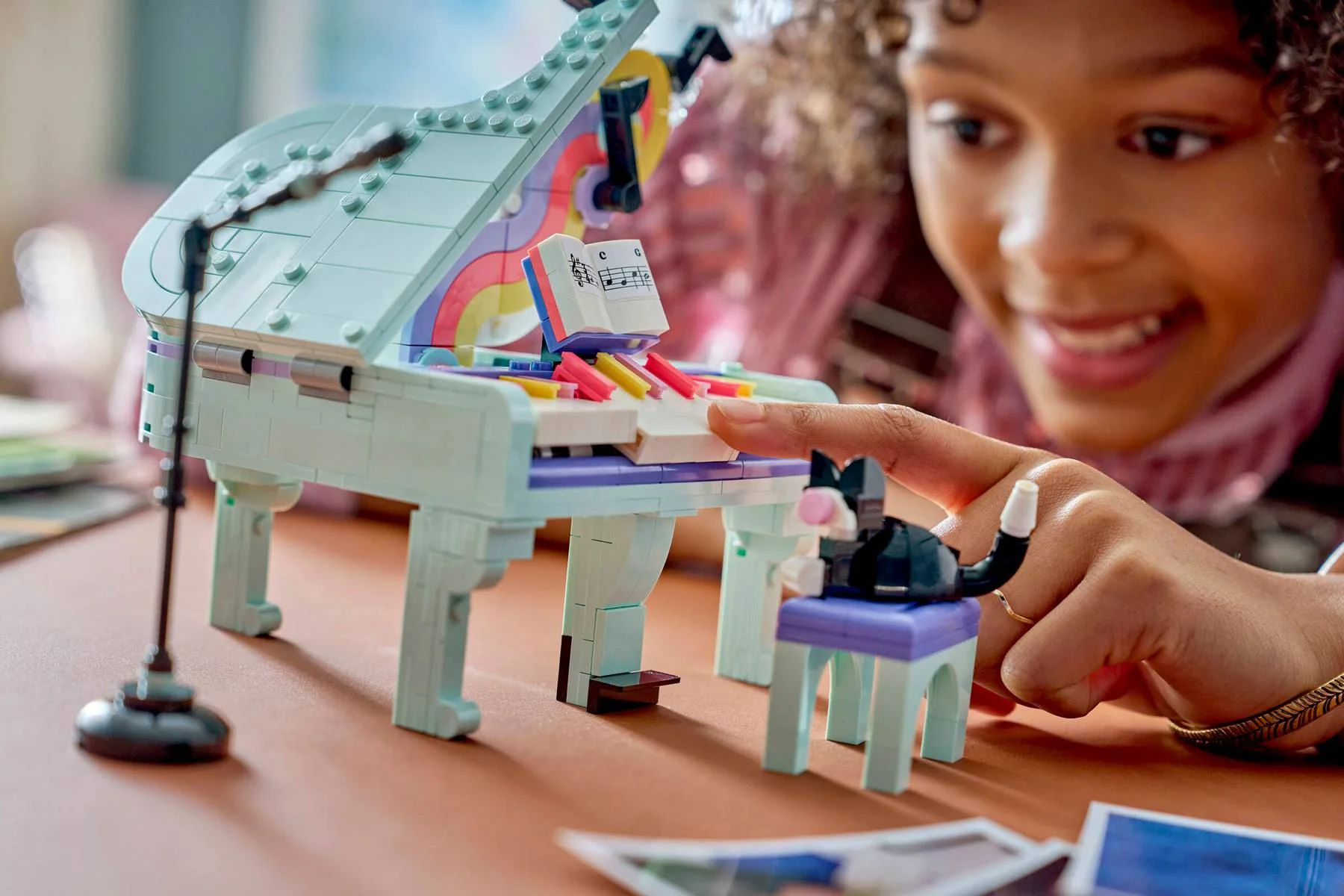 LEGO Creator - Pian Decorativ cu Pisica foto