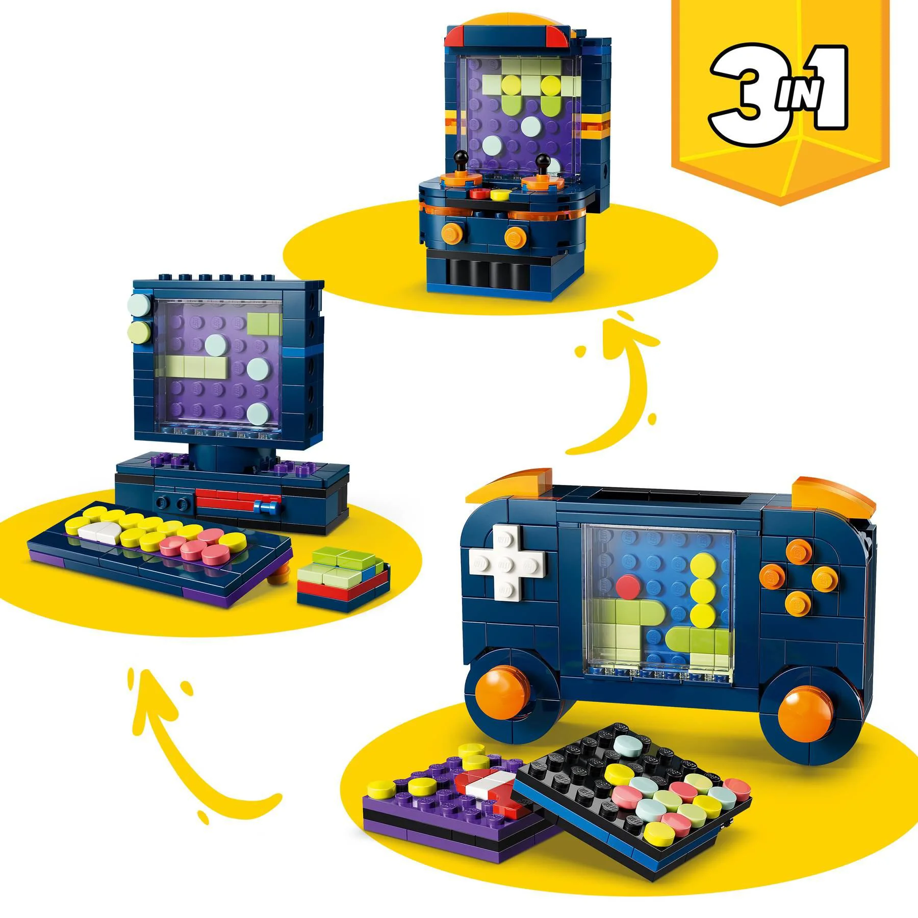 LEGO Creator - Consola de Jocuri Retro foto