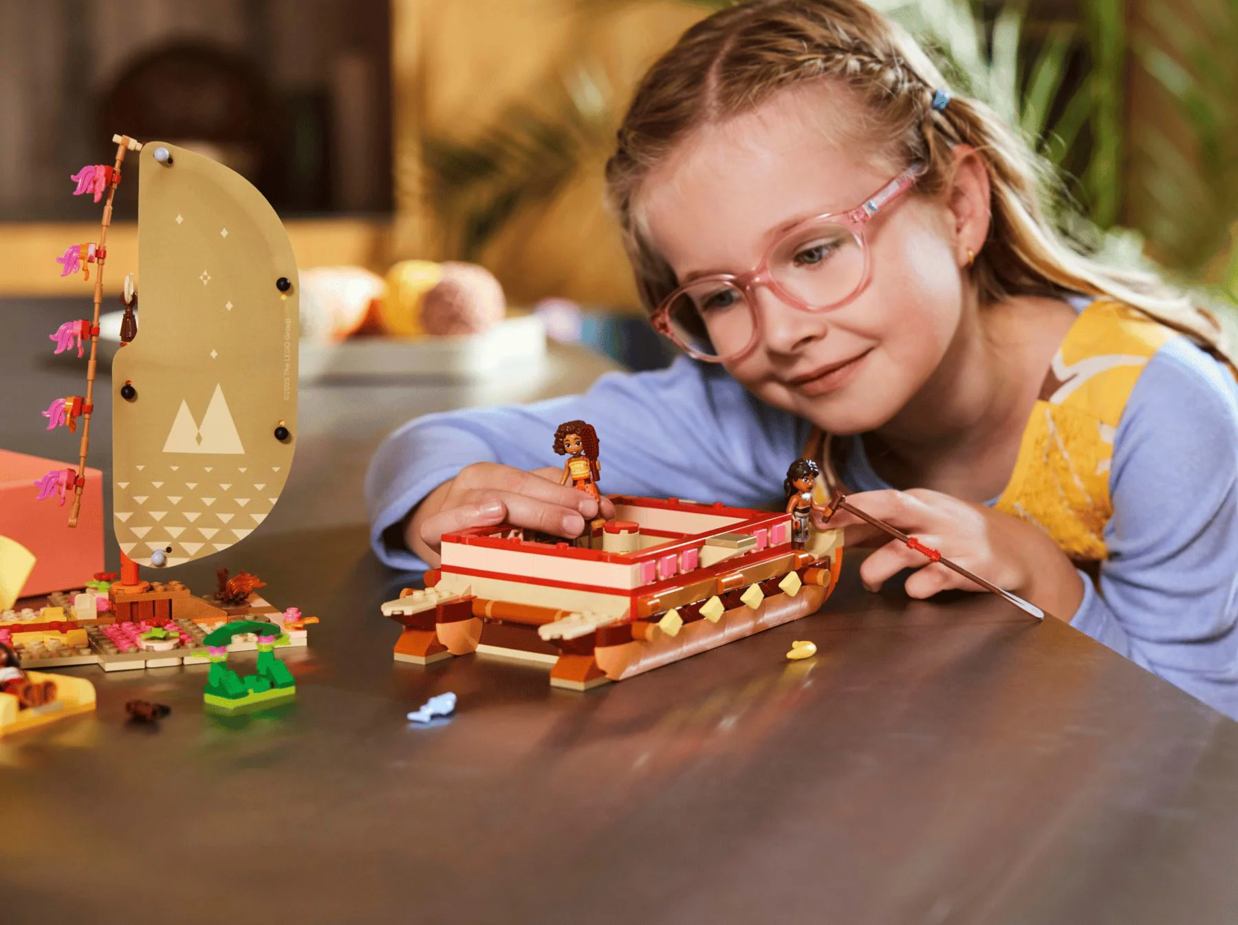 LEGO Disney - Moana Canoea de Aventura foto