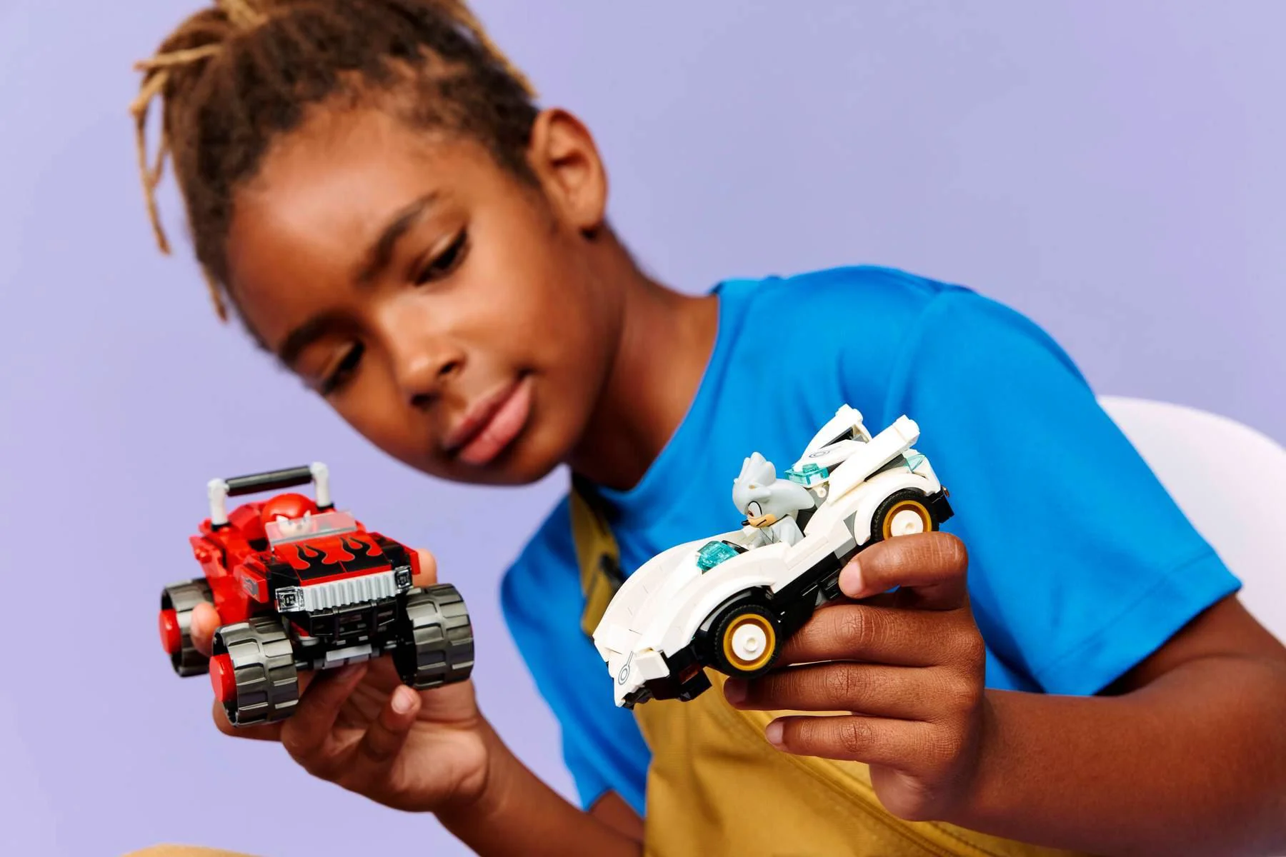 LEGO Sonic - Silver's Car vs. Knuckles' Monster Truck foto