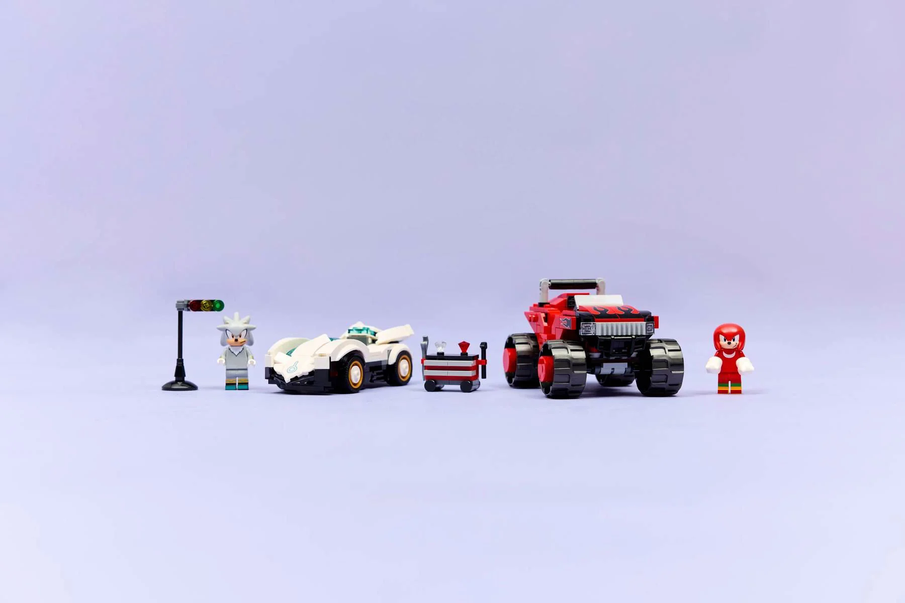 LEGO Sonic - Silver's Car vs. Knuckles' Monster Truck foto