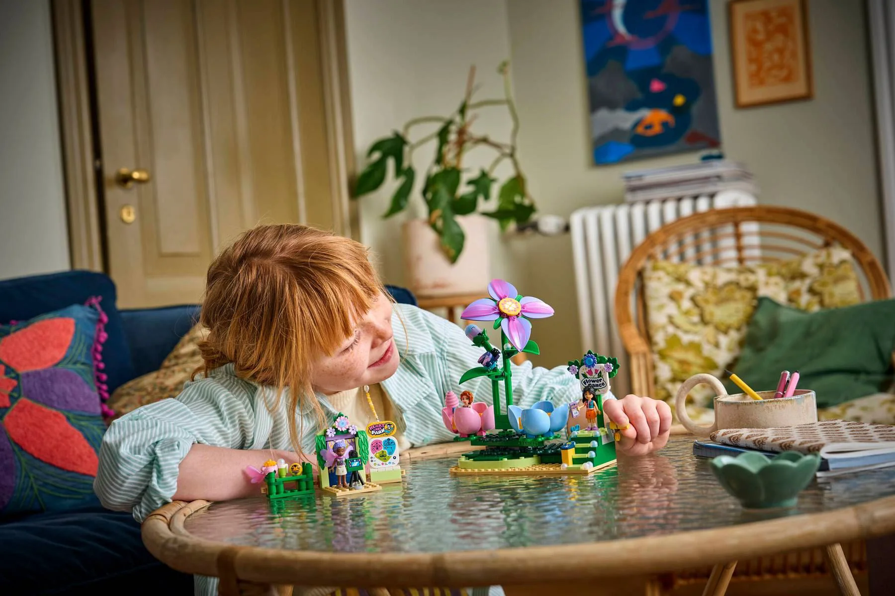 LEGO Friends - Карусель с вращающимся цветком и чашками фей foto