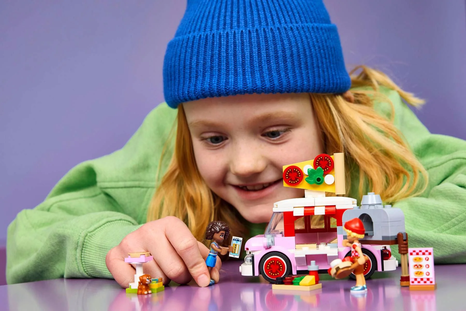 LEGO Friends - Фургон с пиццей foto