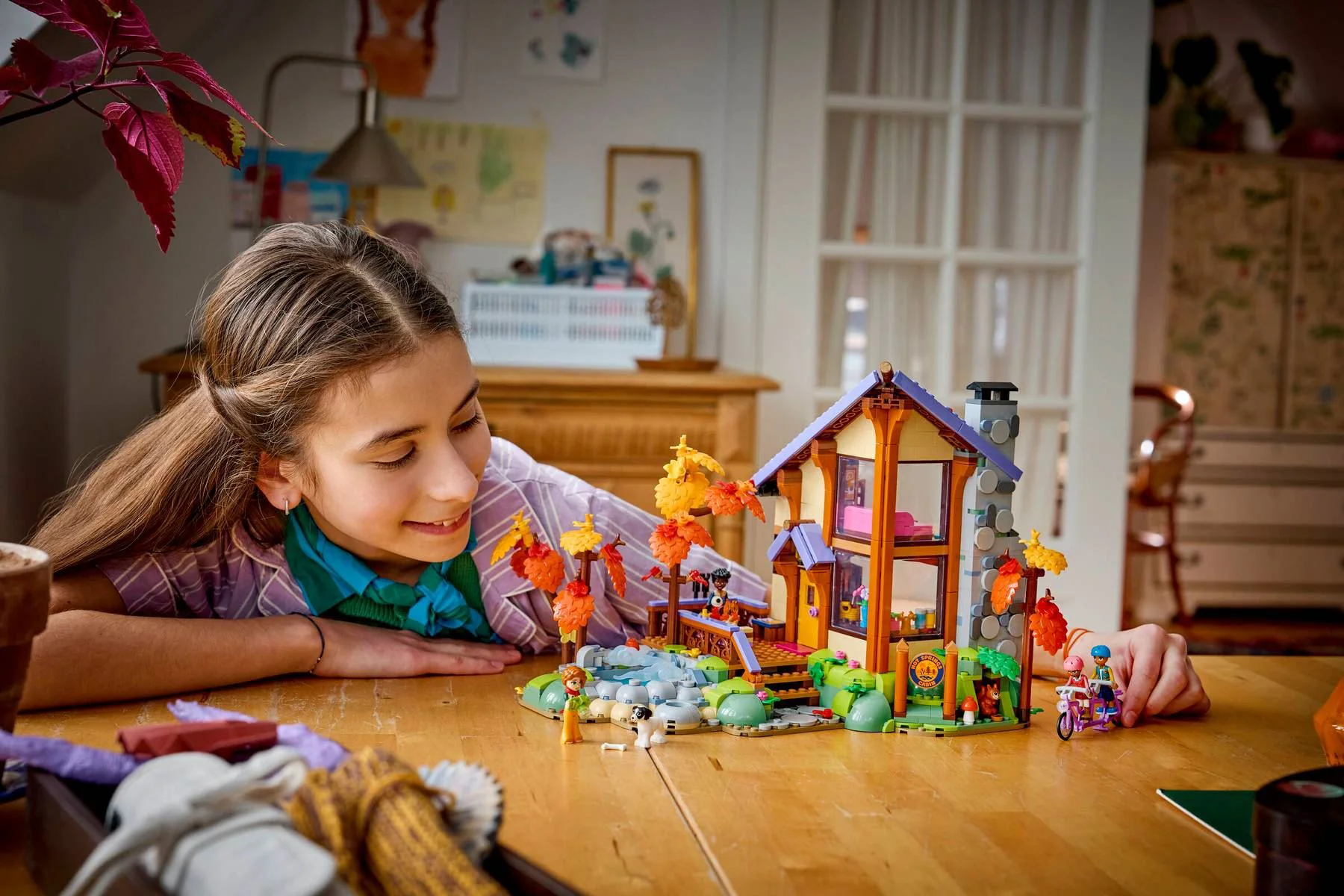 LEGO Friends - Осенний домик в лесу foto