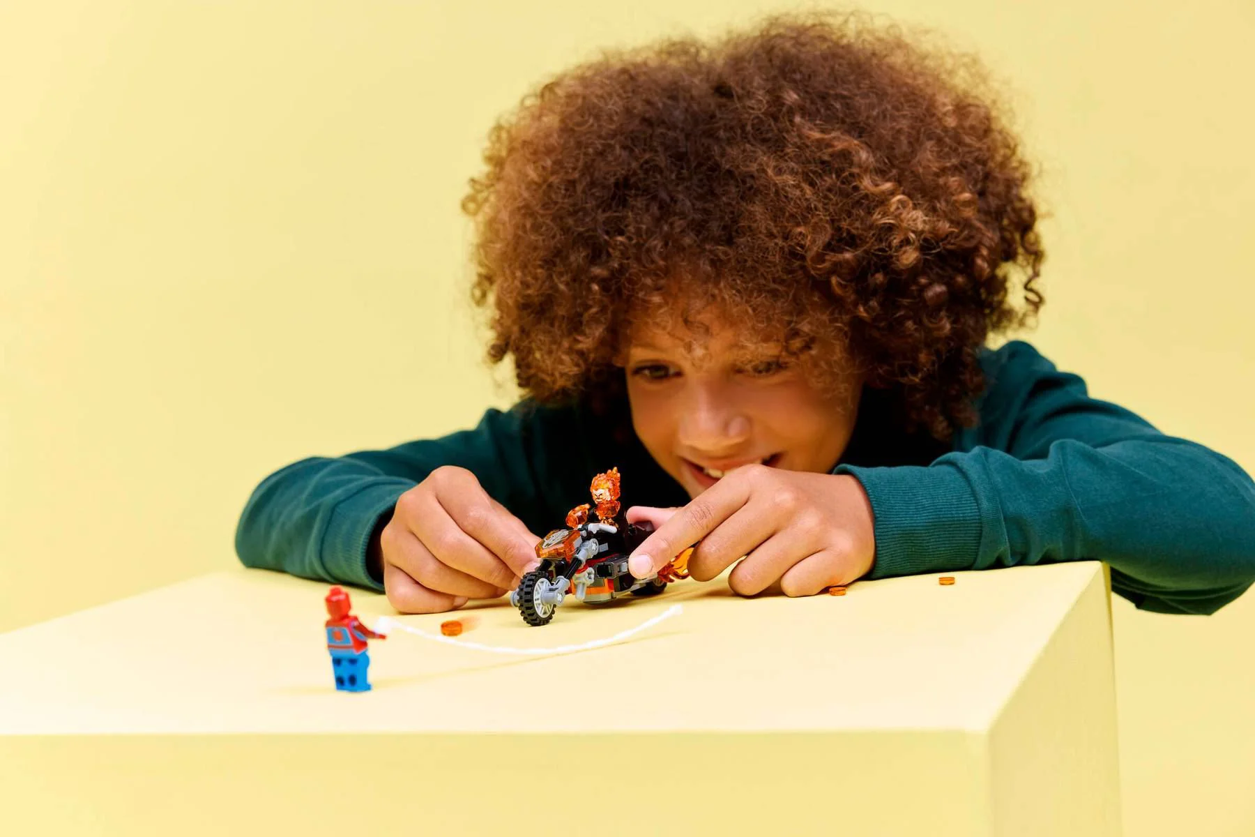LEGO Marvel - Spider-Man vs. Ghost Rider Motorcycle foto