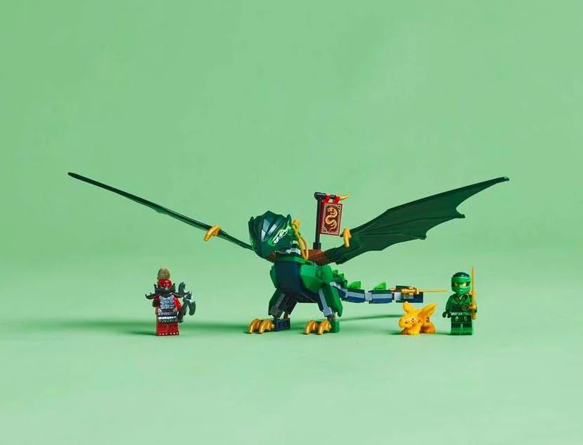 LEGO Ninjago - Lloyd's Green Forest Dragon foto