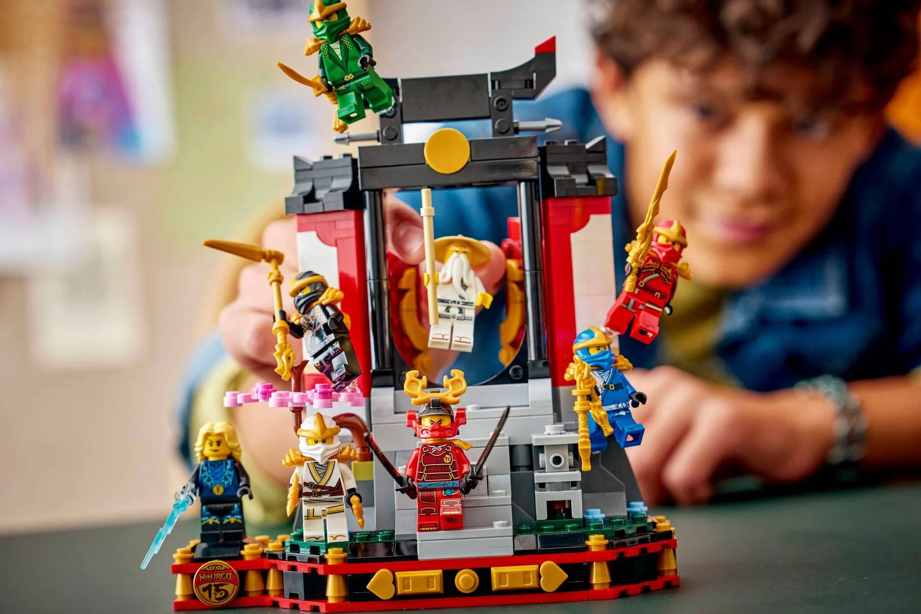LEGO Ninjago - Ninja Character Display 15th Anniversary foto