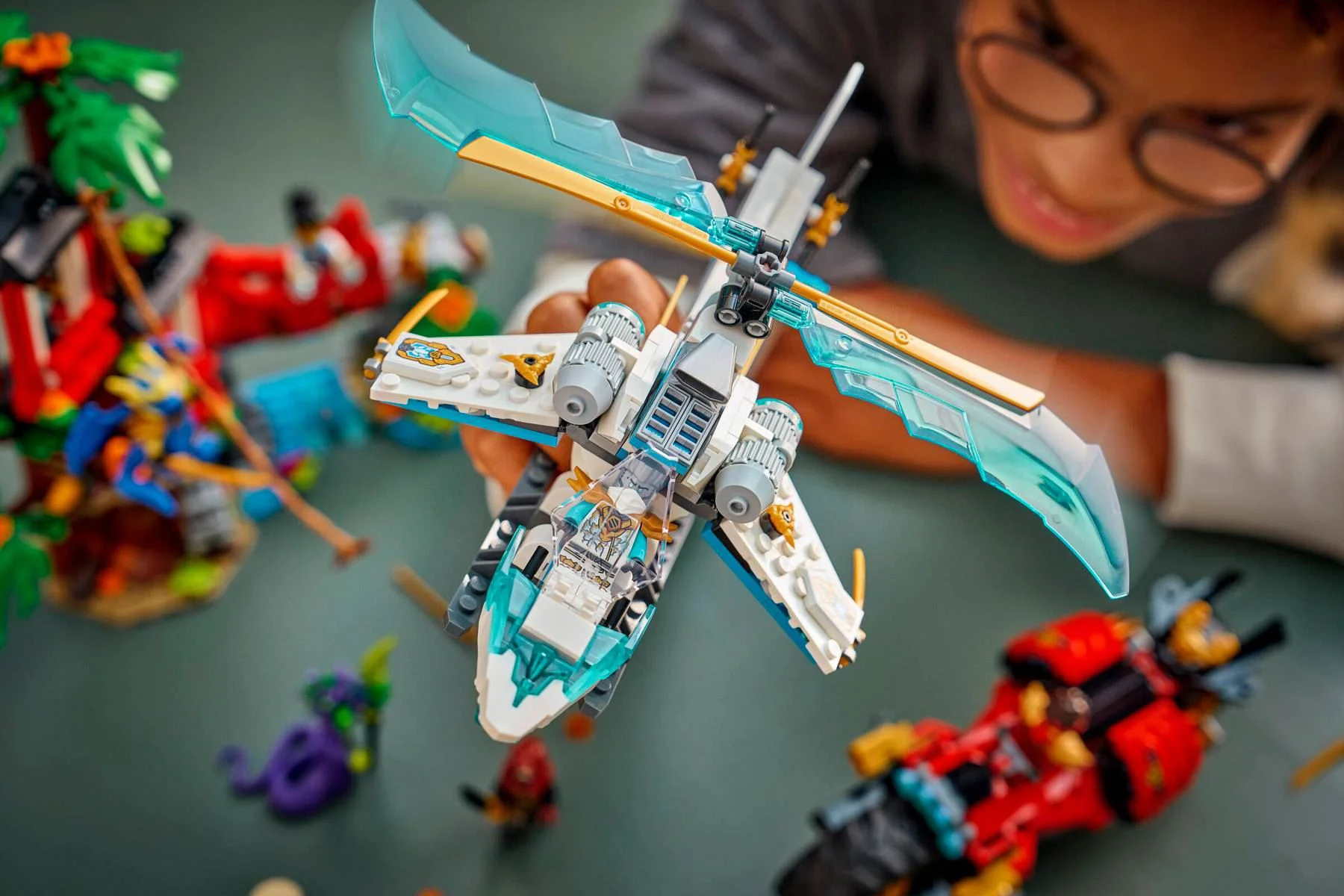 LEGO Ninjago - Ninja Vehicle Tree House Battle foto