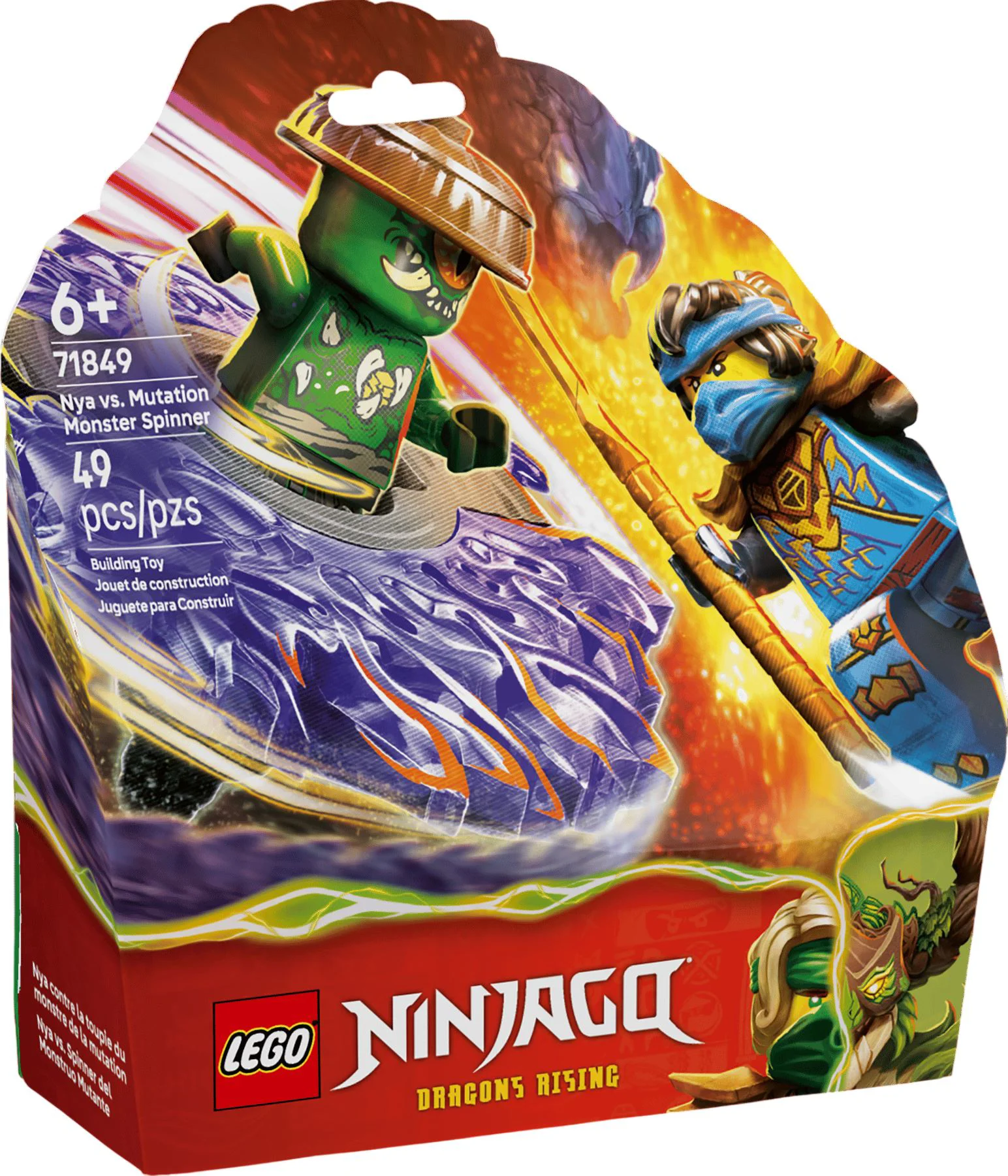 LEGO Ninjago - Nya vs. Mutation Monster Spinner foto