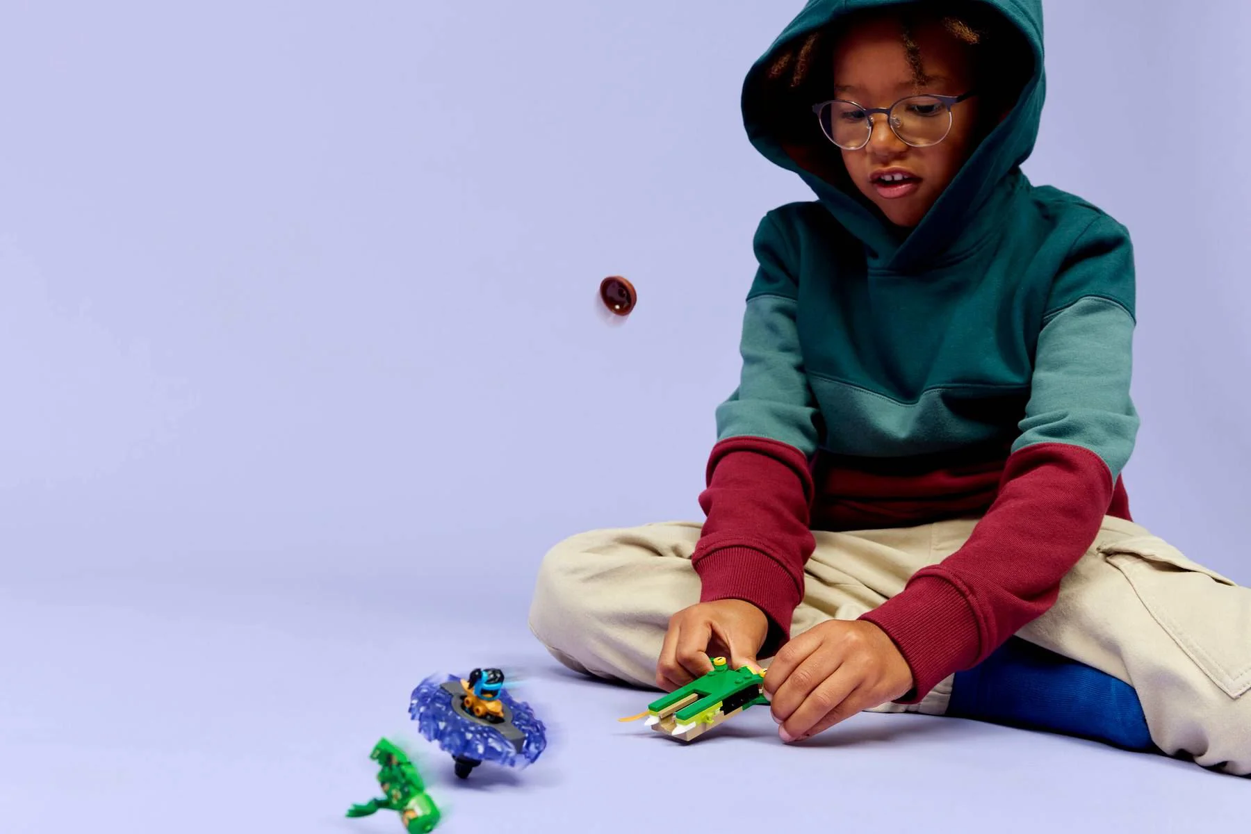 LEGO Ninjago - Nya vs. Mutation Monster Spinner foto