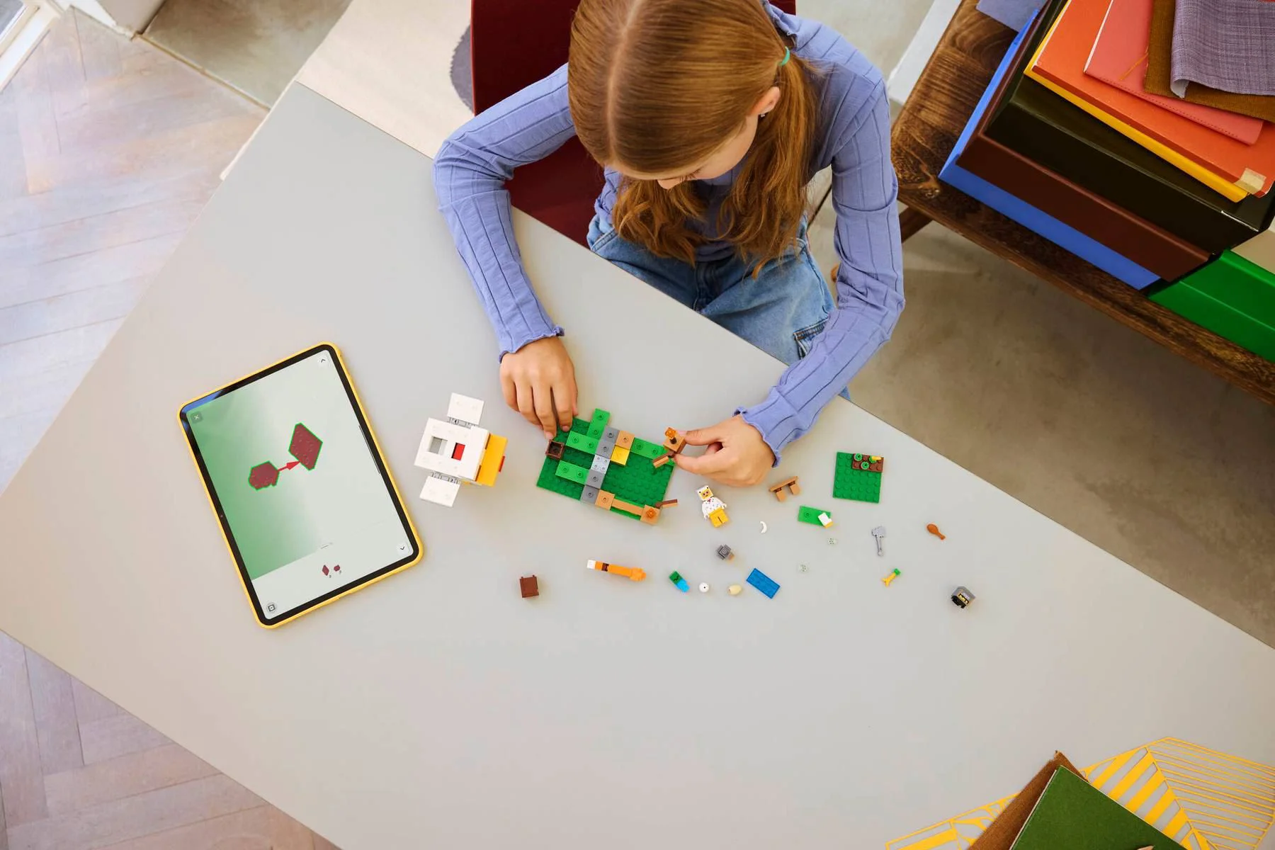 LEGO Minecraft - Куриная ферма foto