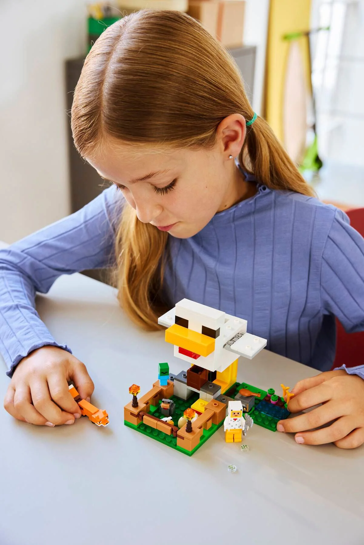 LEGO Minecraft - Куриная ферма foto