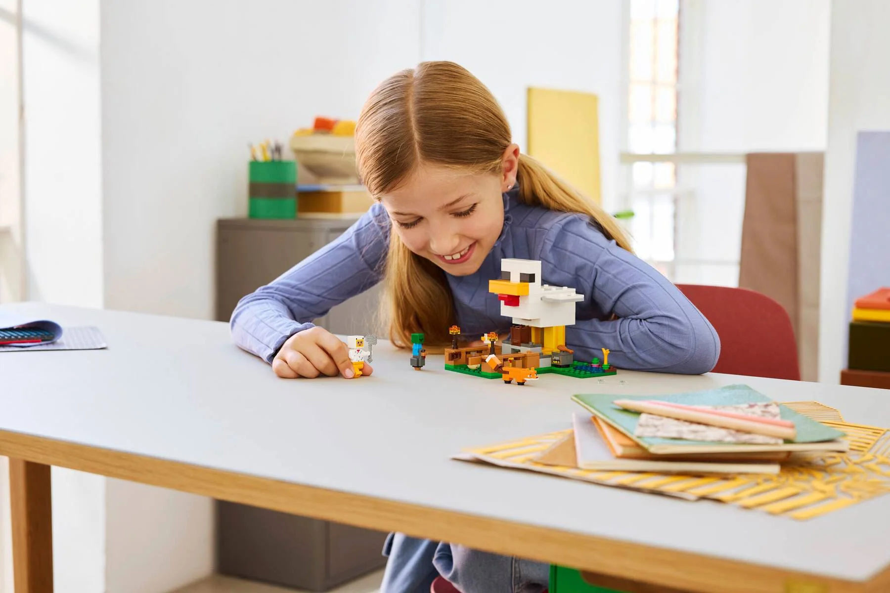 LEGO Minecraft - Куриная ферма foto