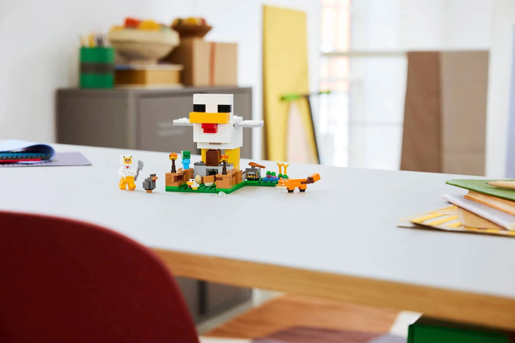 LEGO Minecraft - Куриная ферма foto