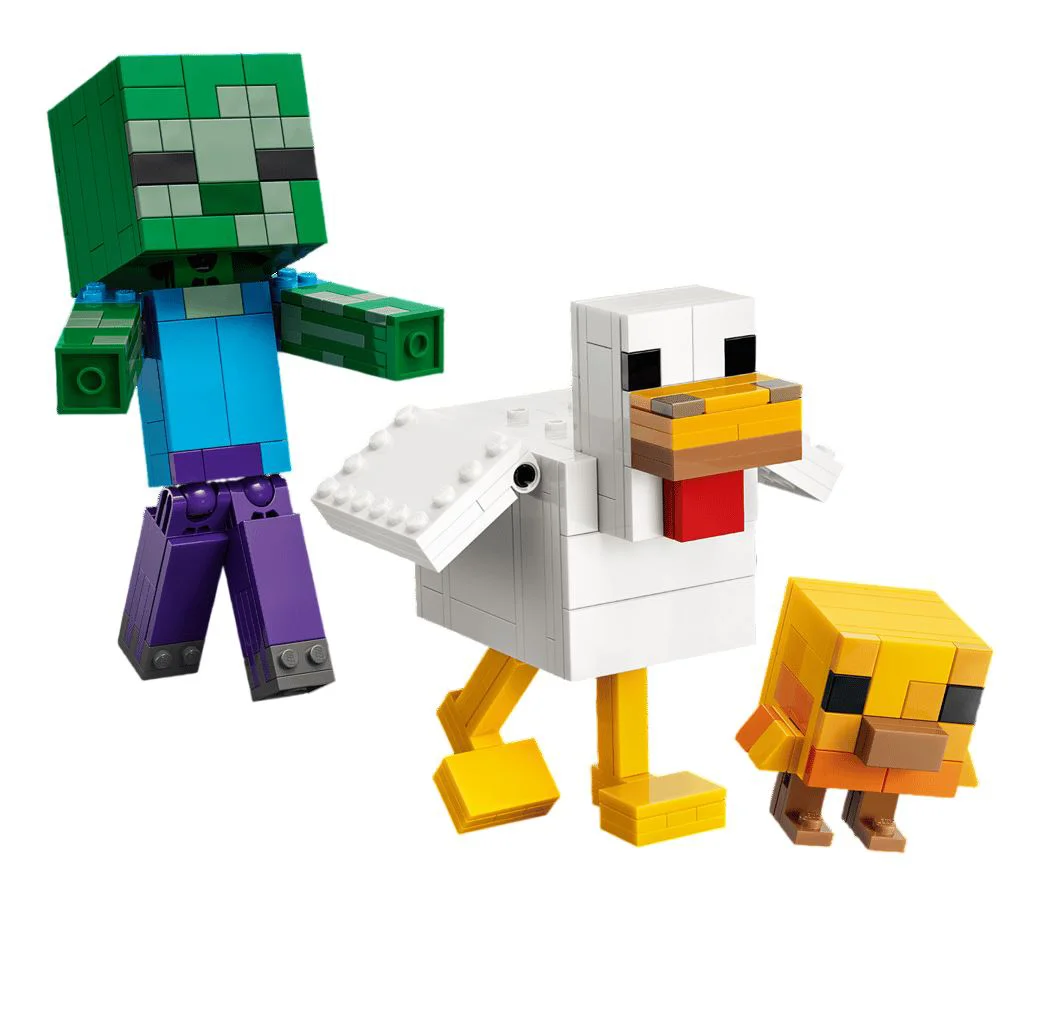 LEGO Minecraft - Chicken Jockey foto