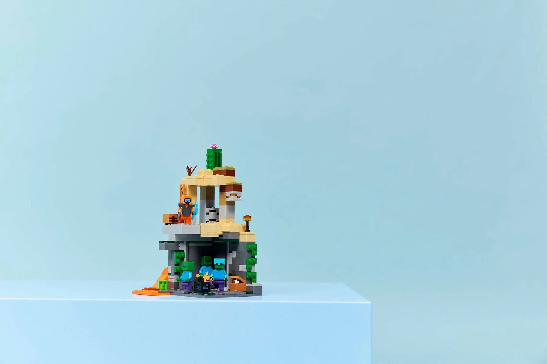 LEGO Minecraft - Подземелье с зомби foto