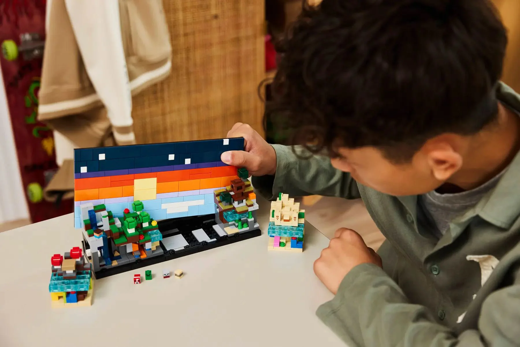 LEGO Minecraft - Мини-биомы foto