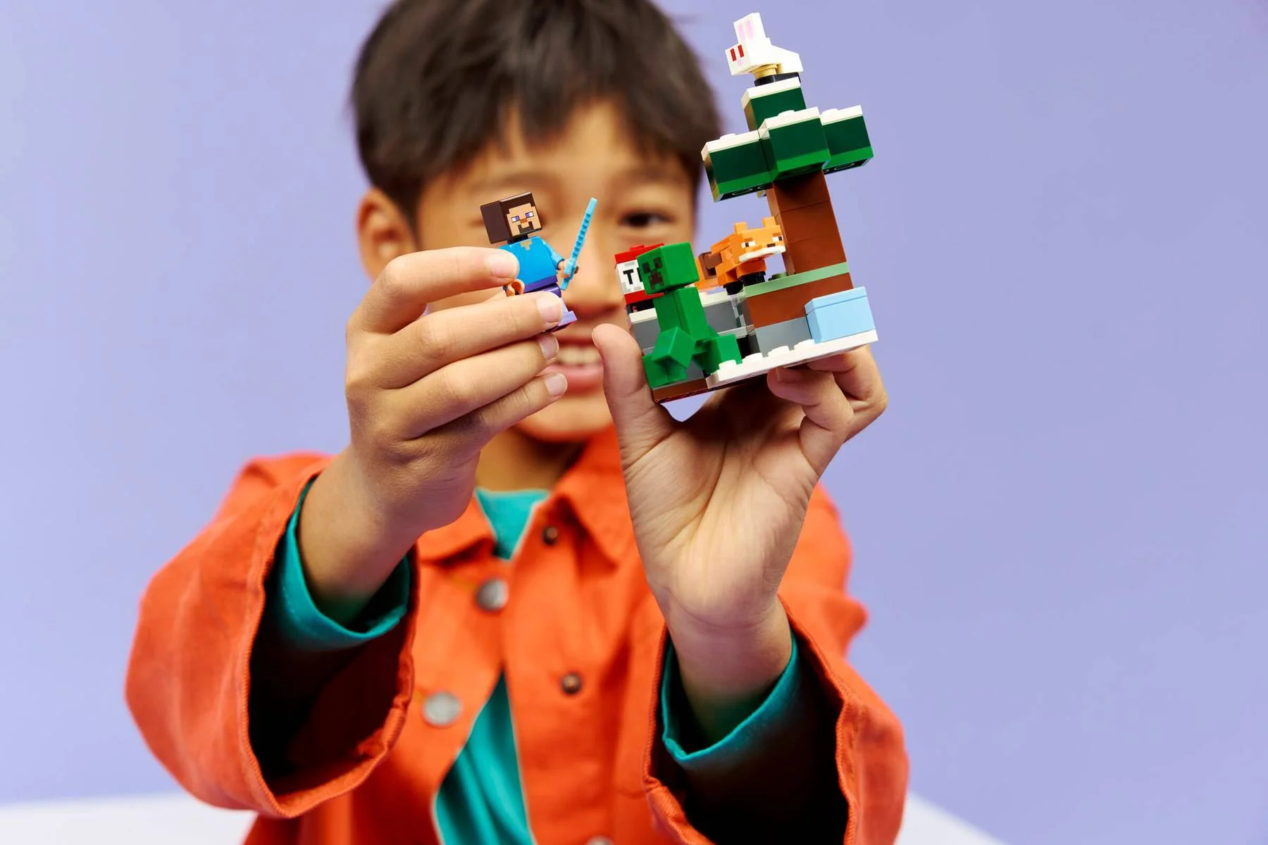 LEGO Minecraft - Приключение Стива в тайге foto