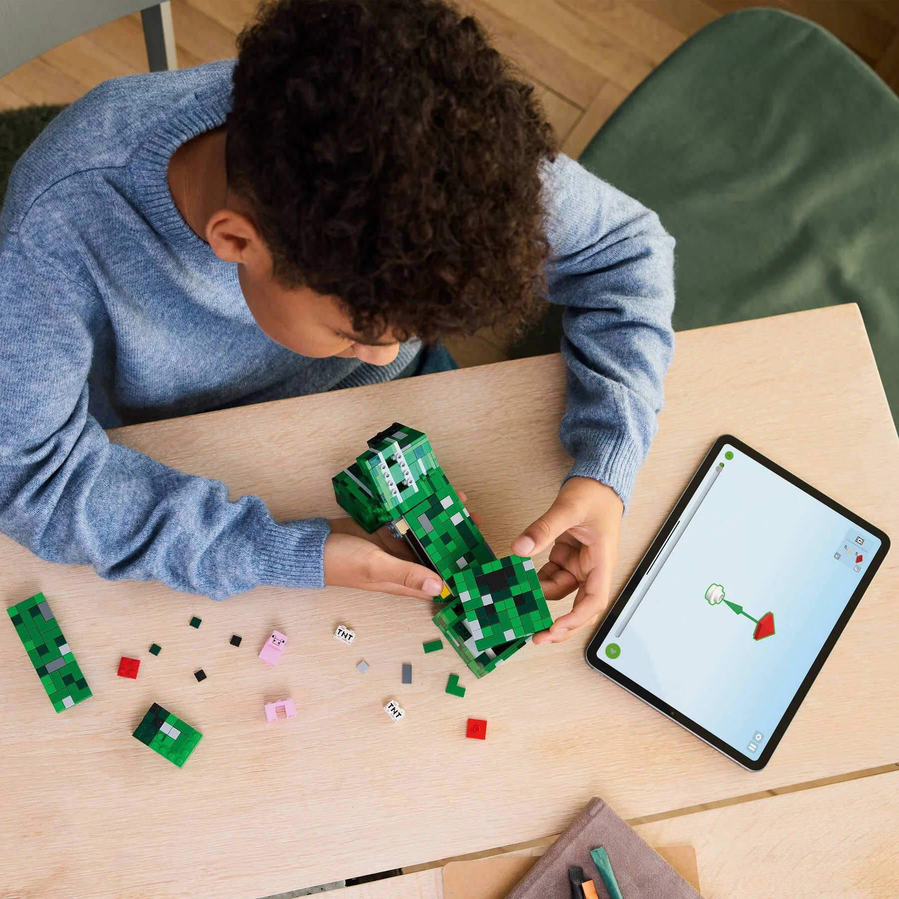 LEGO Minecraft - Крипер foto