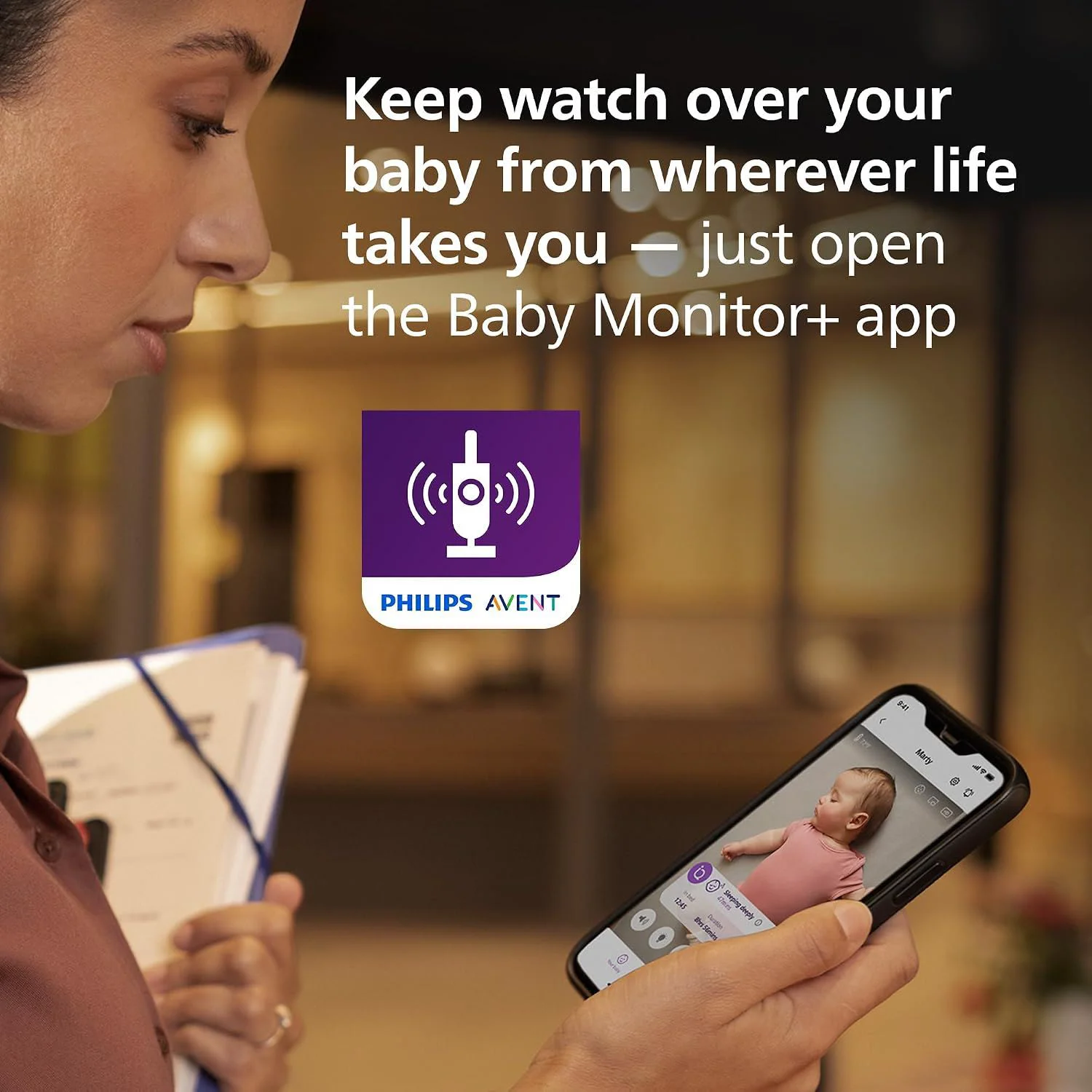 Sistem video de monitorizare Philips Avent Premium foto