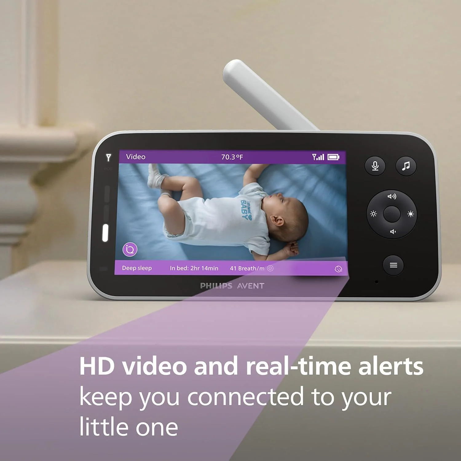 Sistem video de monitorizare Philips Avent Premium foto
