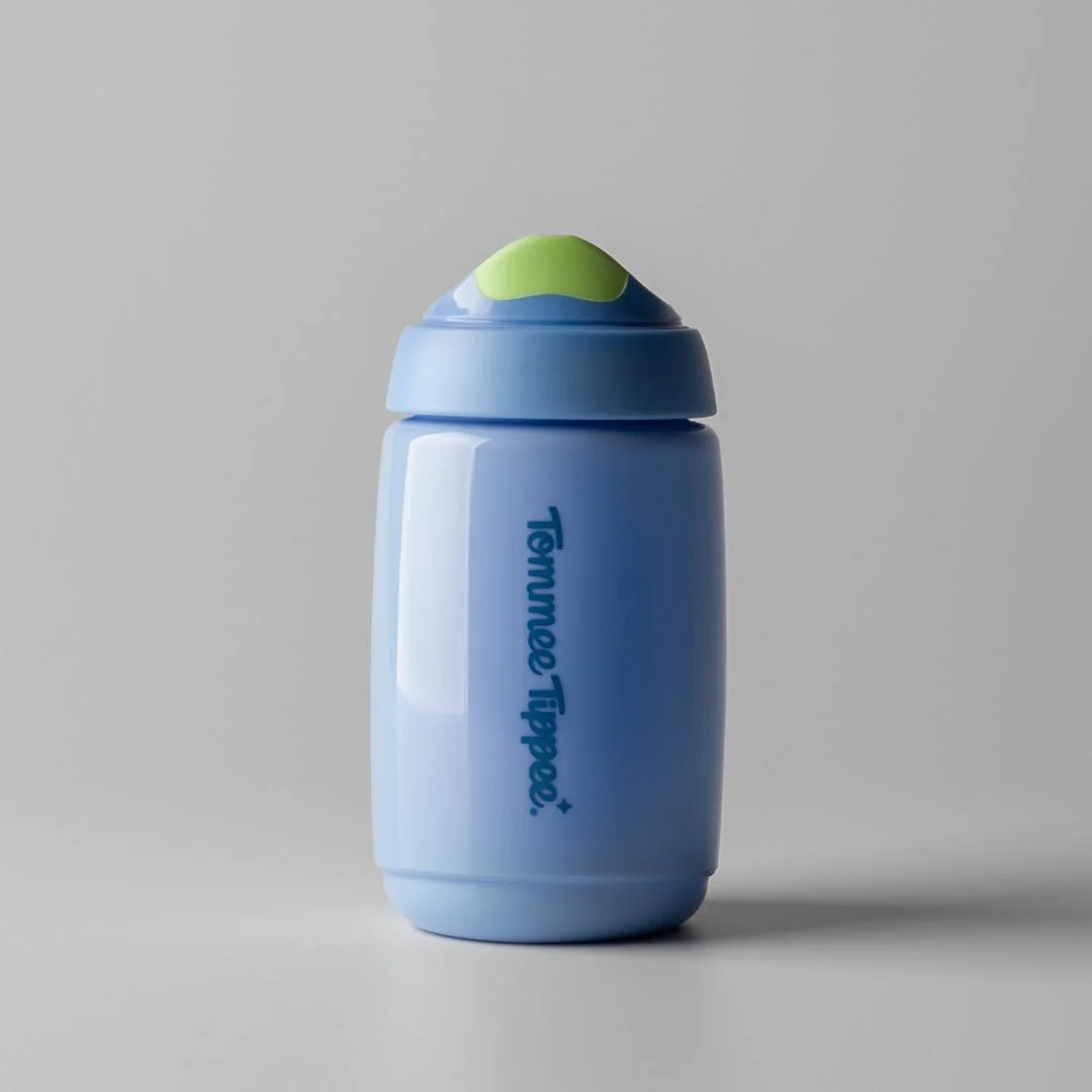 Cana cu nasuc moale Tippee Blue (12+ luni), 390 ml foto