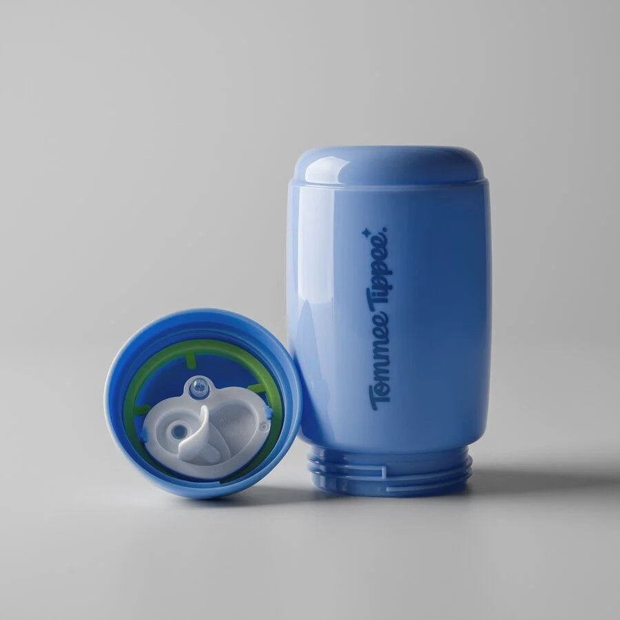 Cana cu nasuc moale Tippee Blue (12+ luni), 390 ml foto