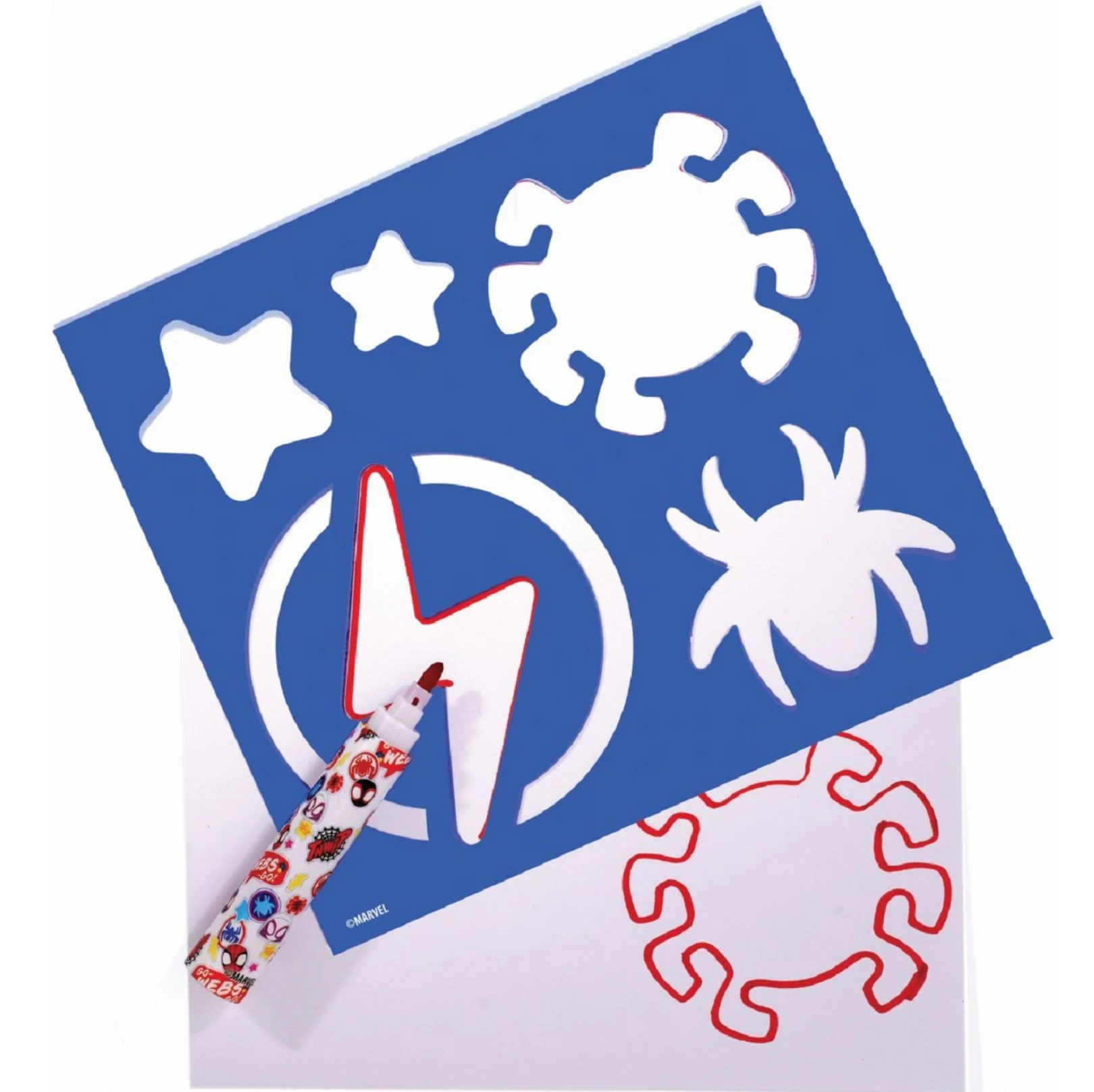 Set pentru desen AS Toys Spider Man foto