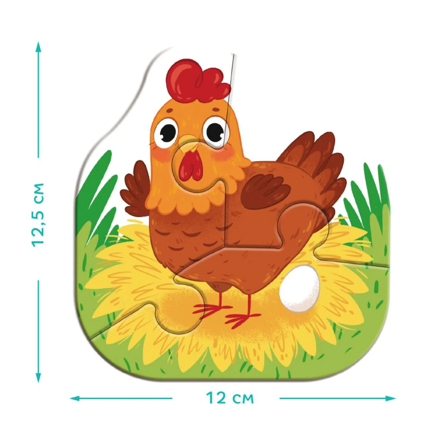 Puzzle 4 in 1 Dodo Animale de casa, 13 el. foto