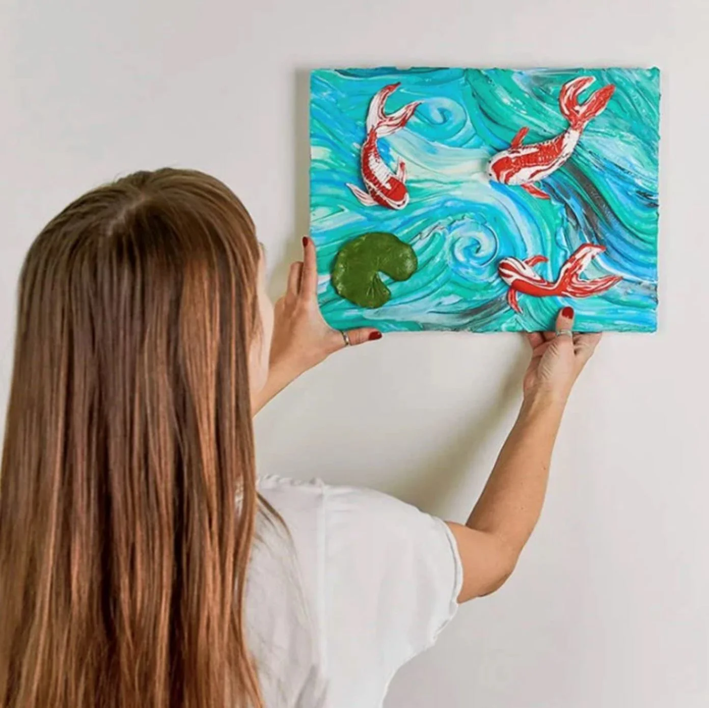 3D-картина с воздушным пластилином Okto Air Clay, 30 x 40 см foto