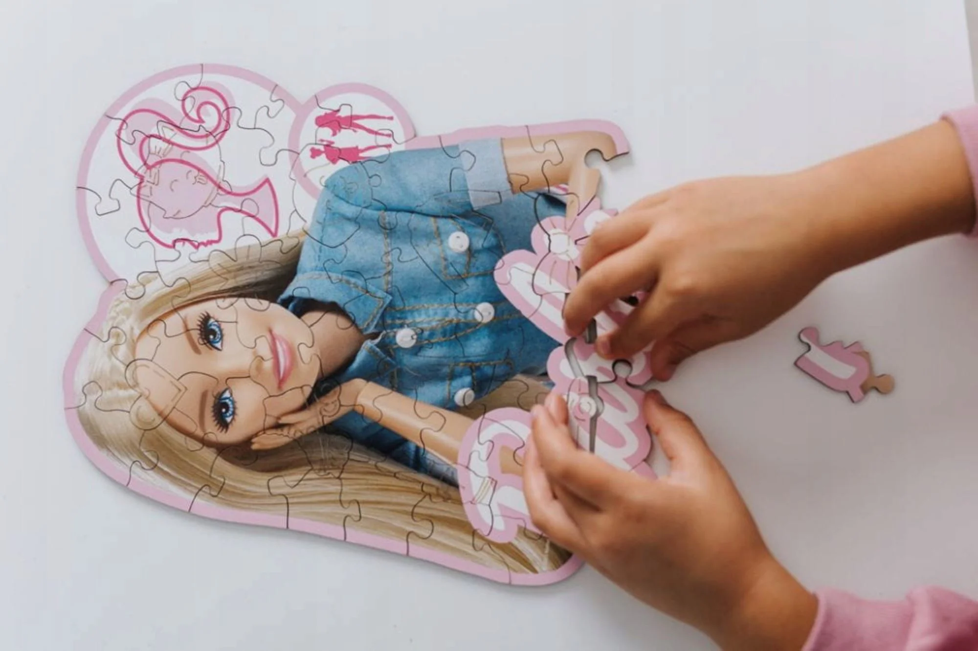 Деревянный пазл Trefl Barbie, 50 эл. foto