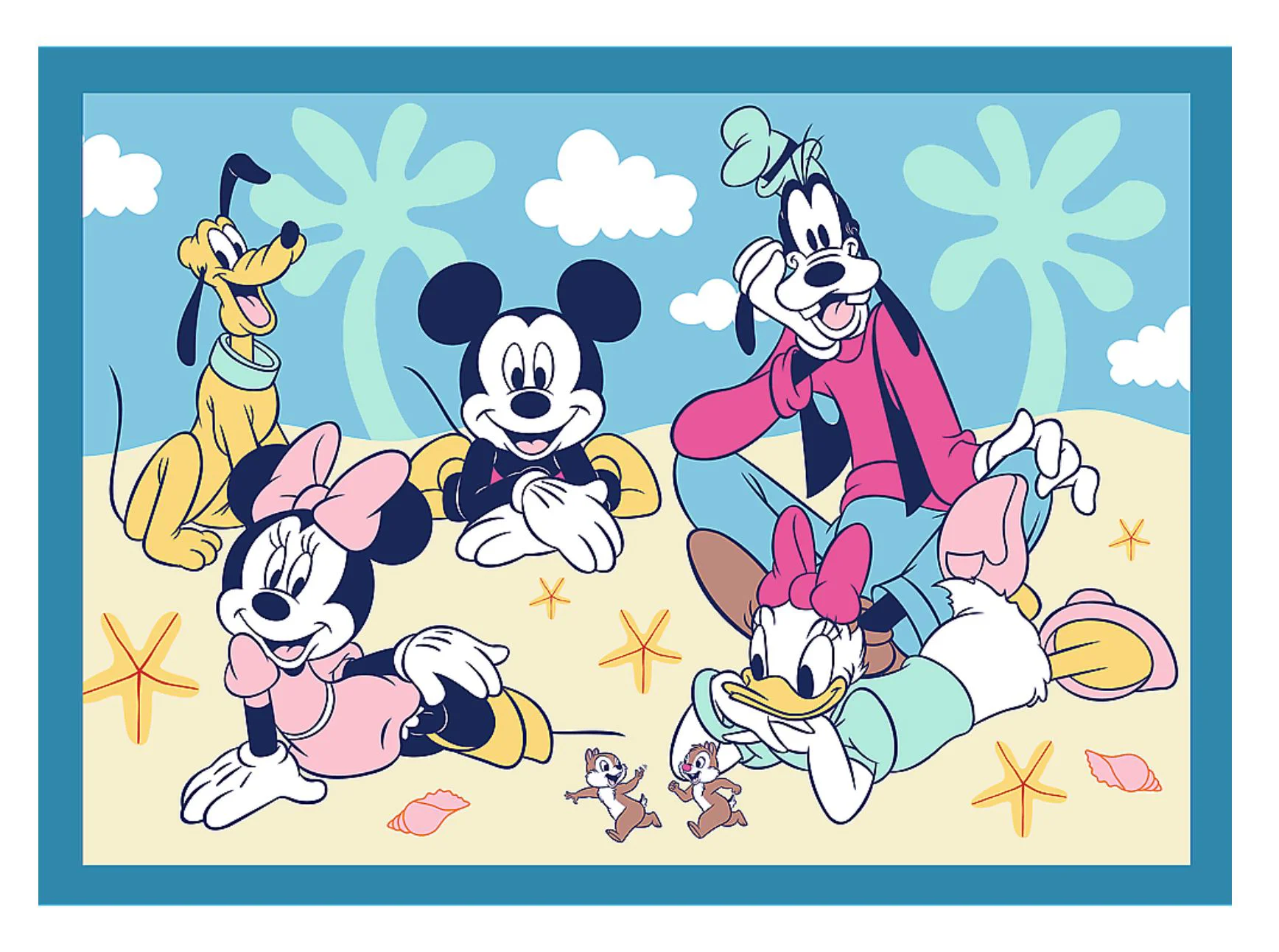 Puzzle 4 in 1 Trefl Intamplari amuzante cu Mickey Mouse foto