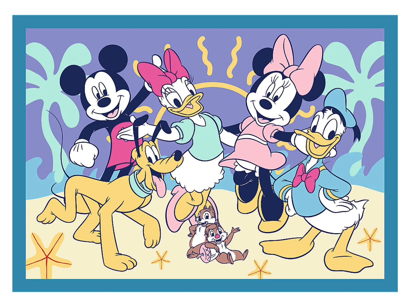 Puzzle 4 in 1 Trefl Intamplari amuzante cu Mickey Mouse foto